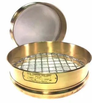 12 Inch Sieve - 3-1/4" (Full Height) - Select Screen Sizes