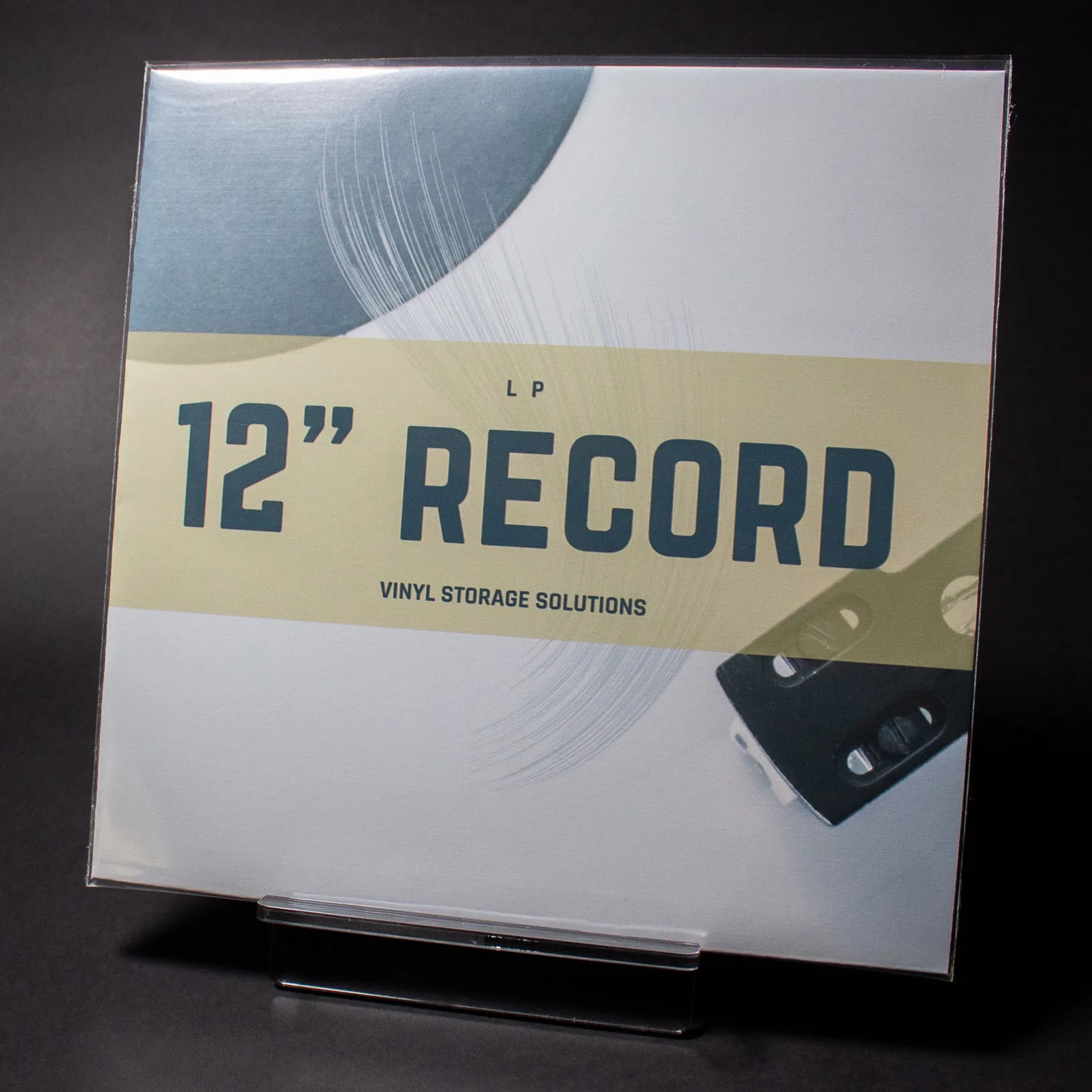 12" Dual Pocket Outer Sleeves w/ Sealable Flap (Tape on Flap) - 4mil (25 pack)