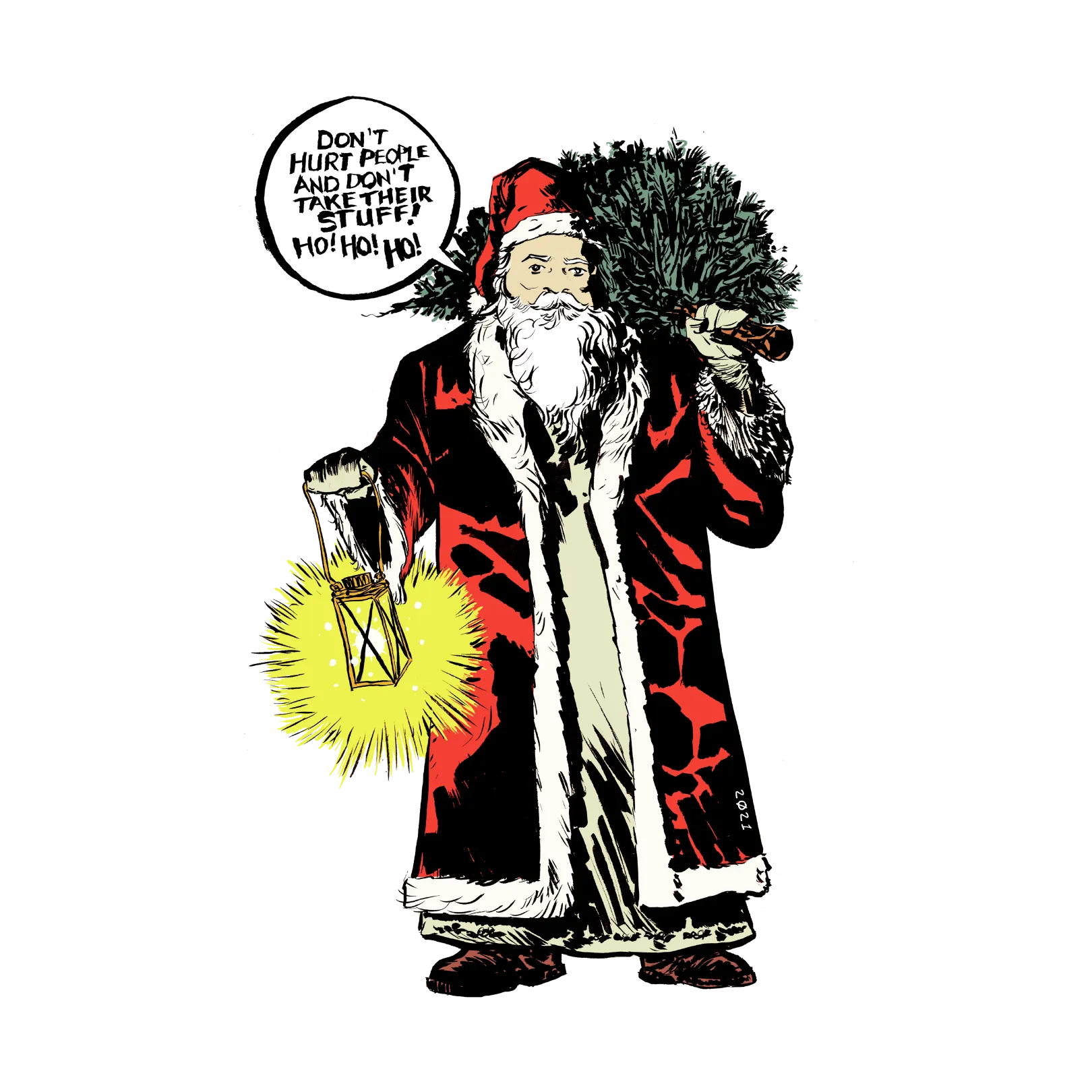 2021 Santa | Women's Tee