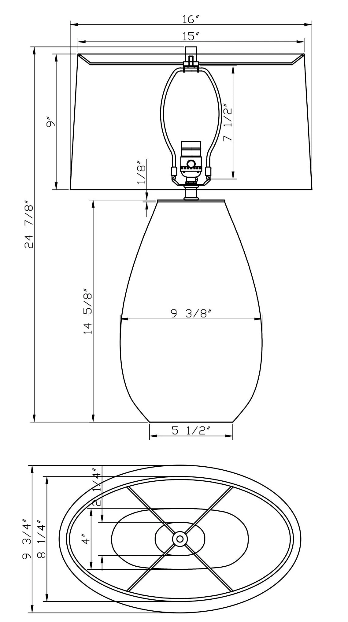 4579-Albion Table Lamp