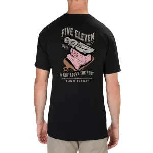 5.11 Tactical Cut Above Tee Short Sleeve Shirt Black
