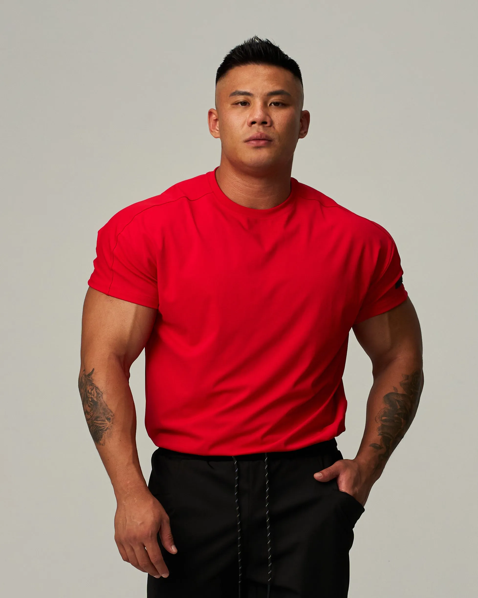Adapt Drop Shoulder Muscle Tee