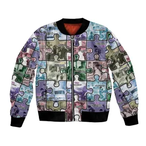 African American Bomber Jacket The Civil Rights Journey in Puzzle DT03