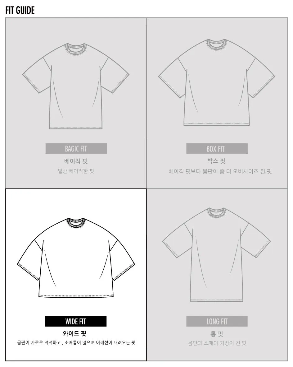 AJOBYAJO Tri Logo Mixed T-Shirt White