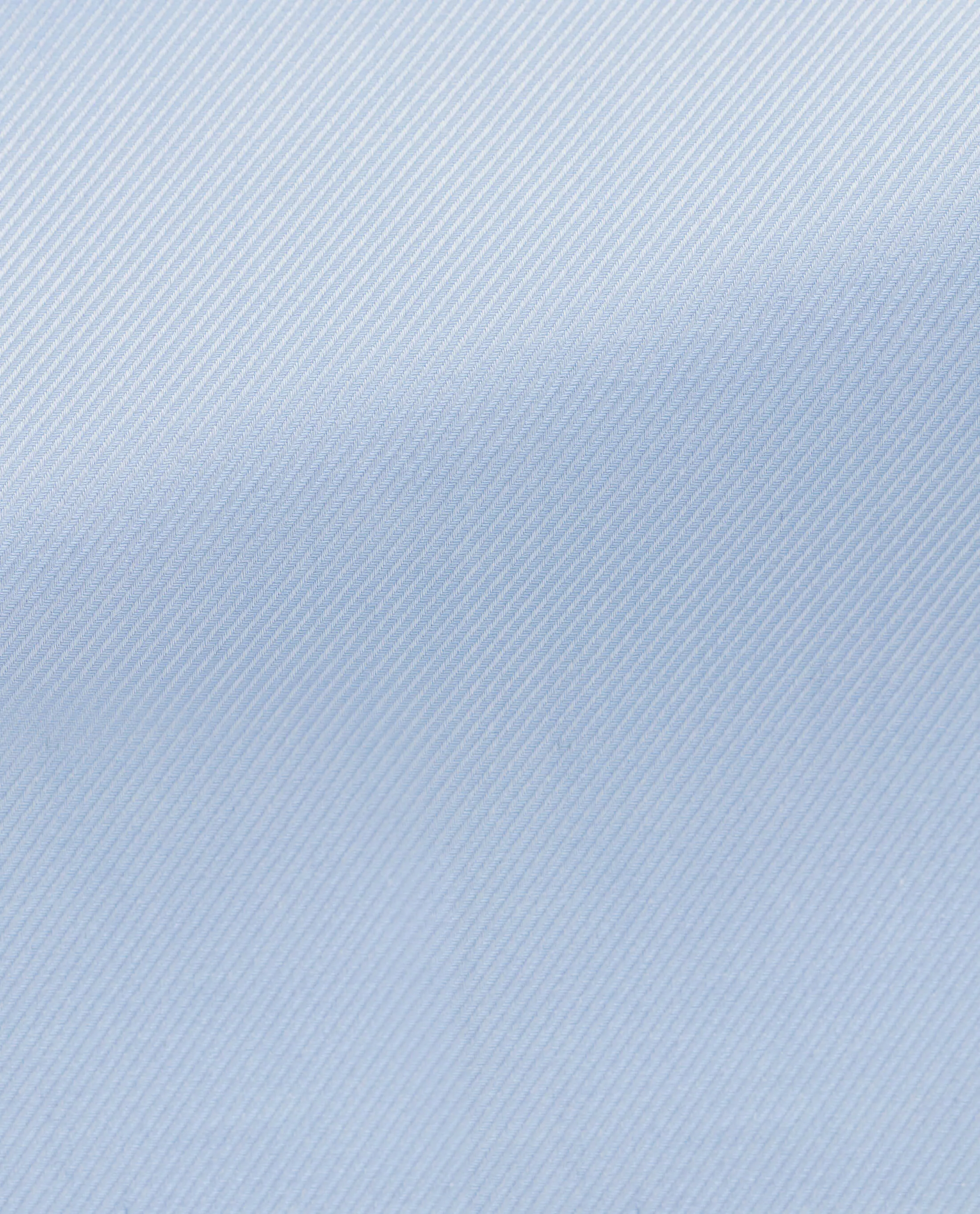 Albini Light Blue Twill 365 Easy Care Fine Cotton