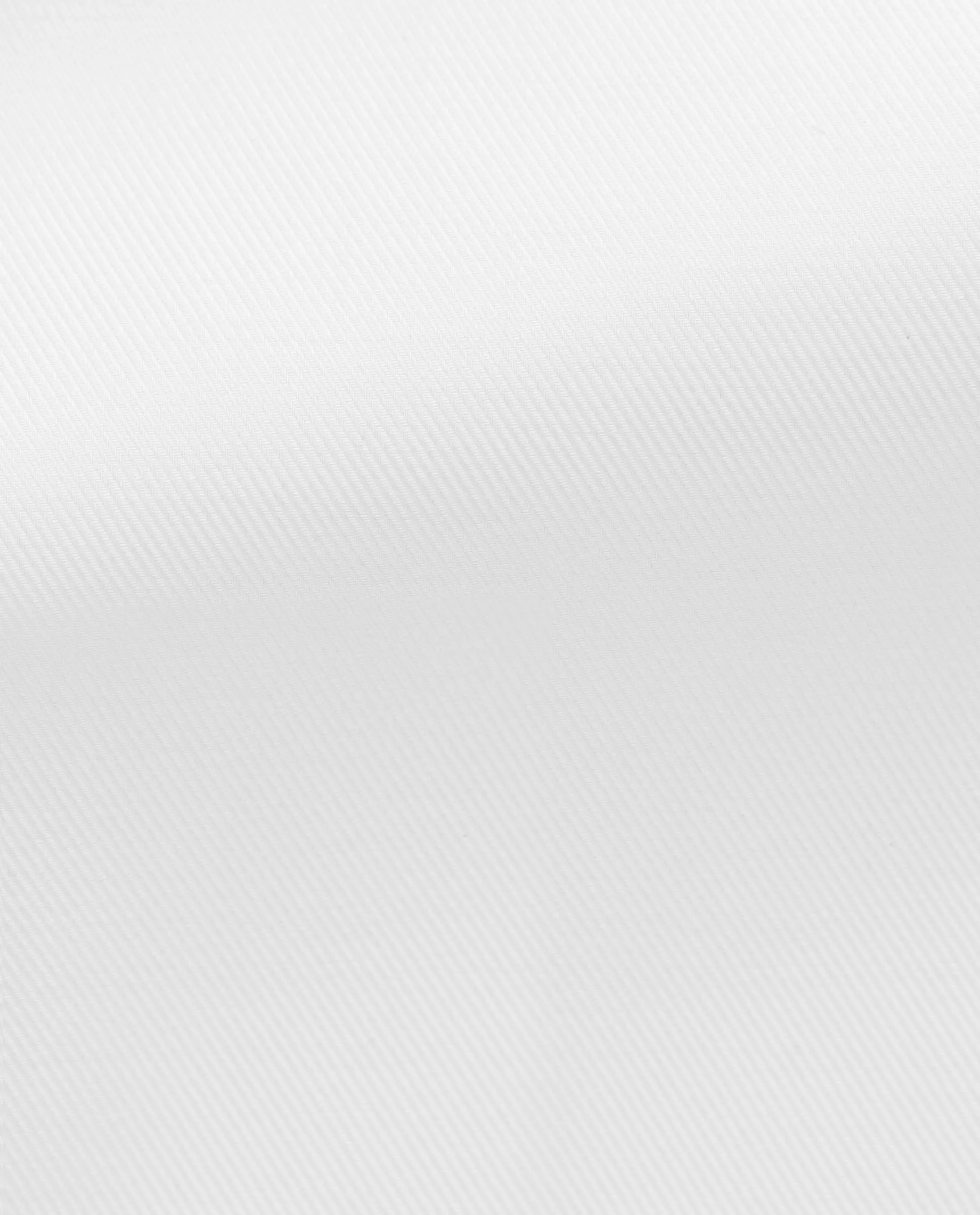 Albini White Twill 365 Easy Care Fine Cotton