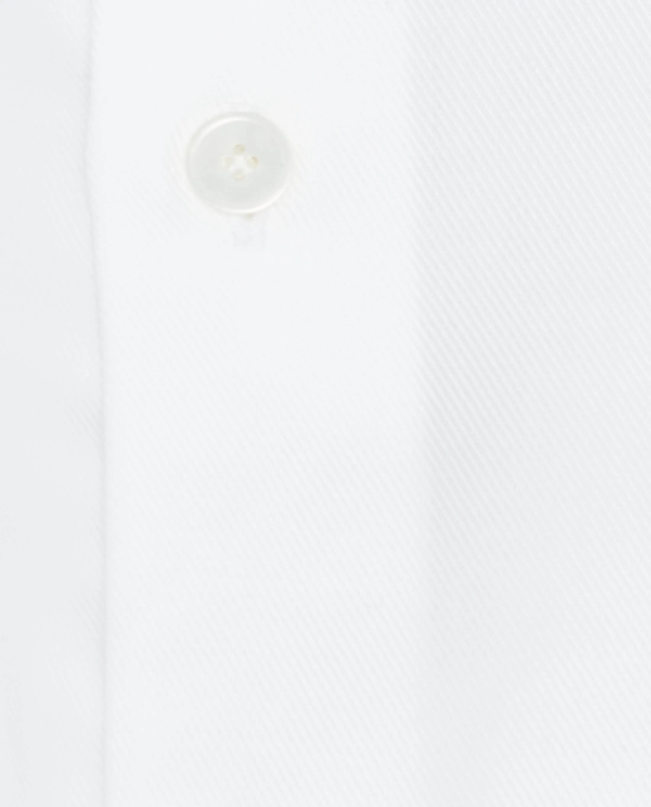 Albini White Twill 365 Easy Care Fine Cotton