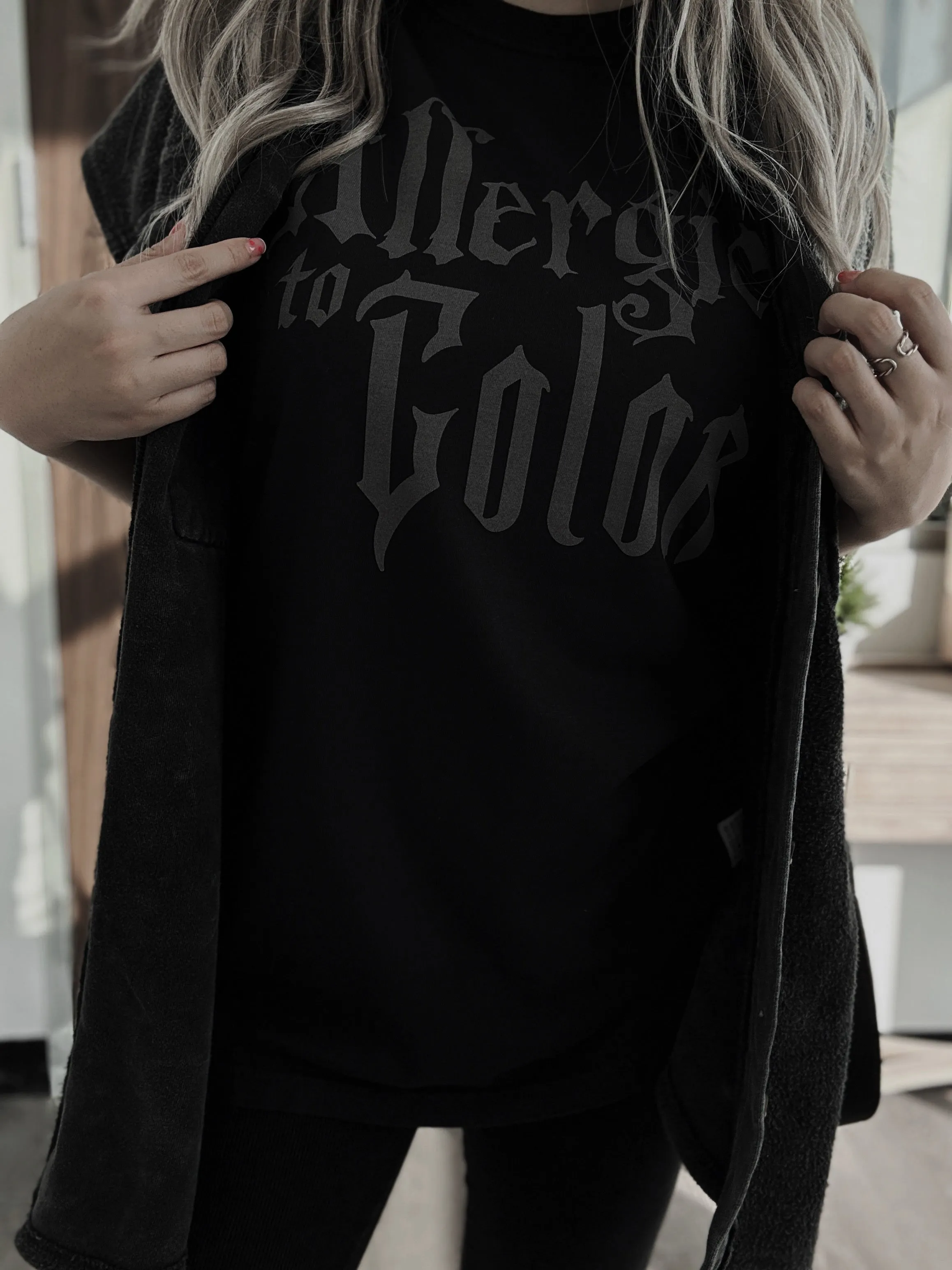 Allergic to Color Garment Dyed Tee