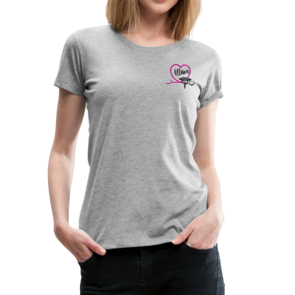 Allison Emergency Nurse Women’s Premium T-Shirt