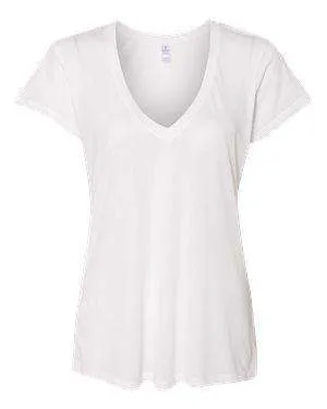 Alternative Women's Slinky Jersey V-Neck T-Shirt - 2894