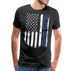 American Flag Popo Men's Premium T-Shirt