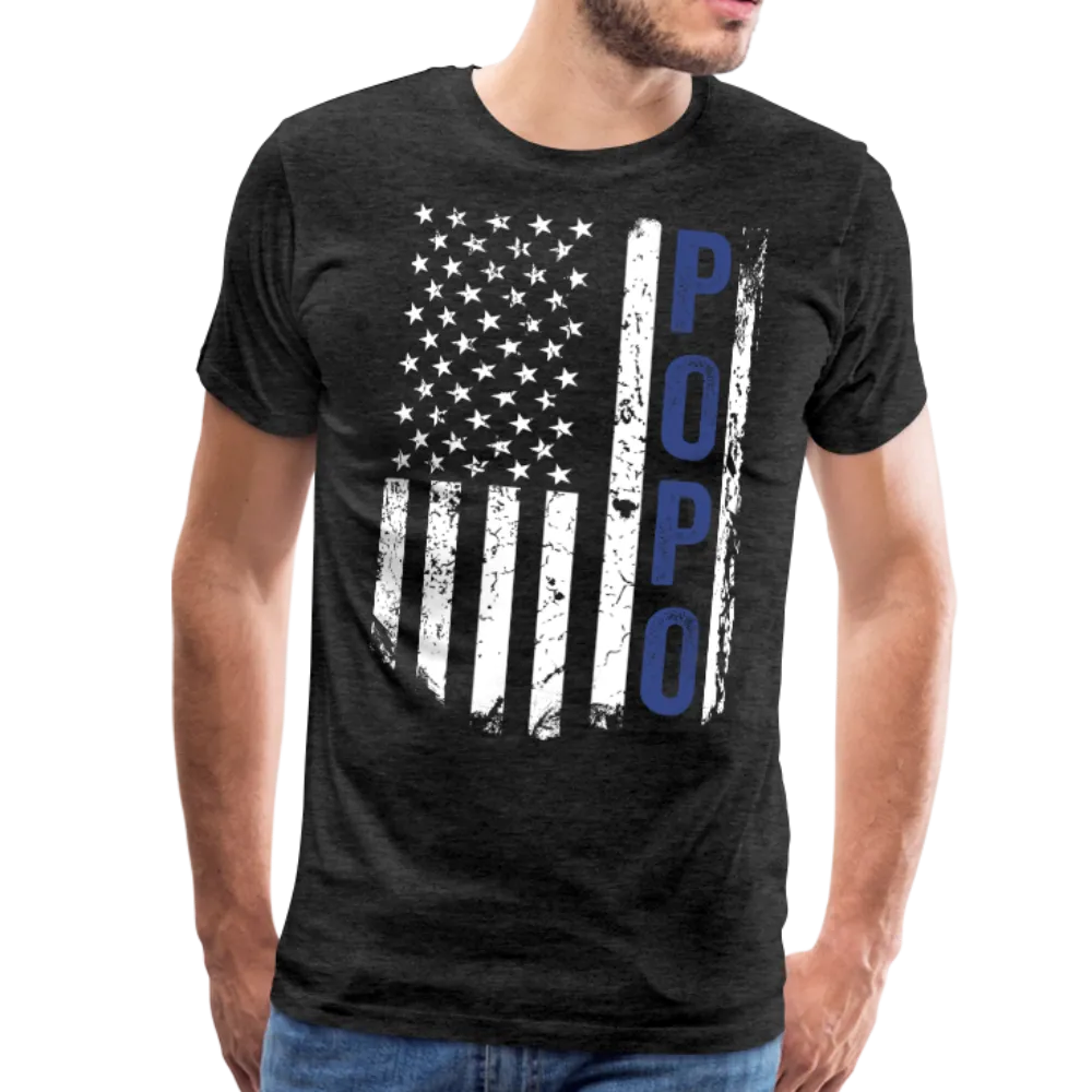 American Flag Popo Men's Premium T-Shirt