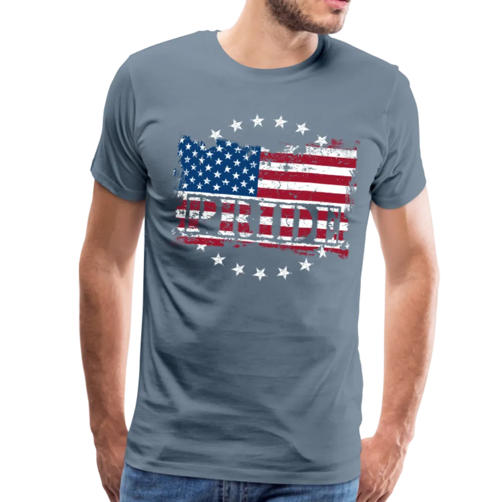 American Pride Men's Premium T-Shirt (CK1877)