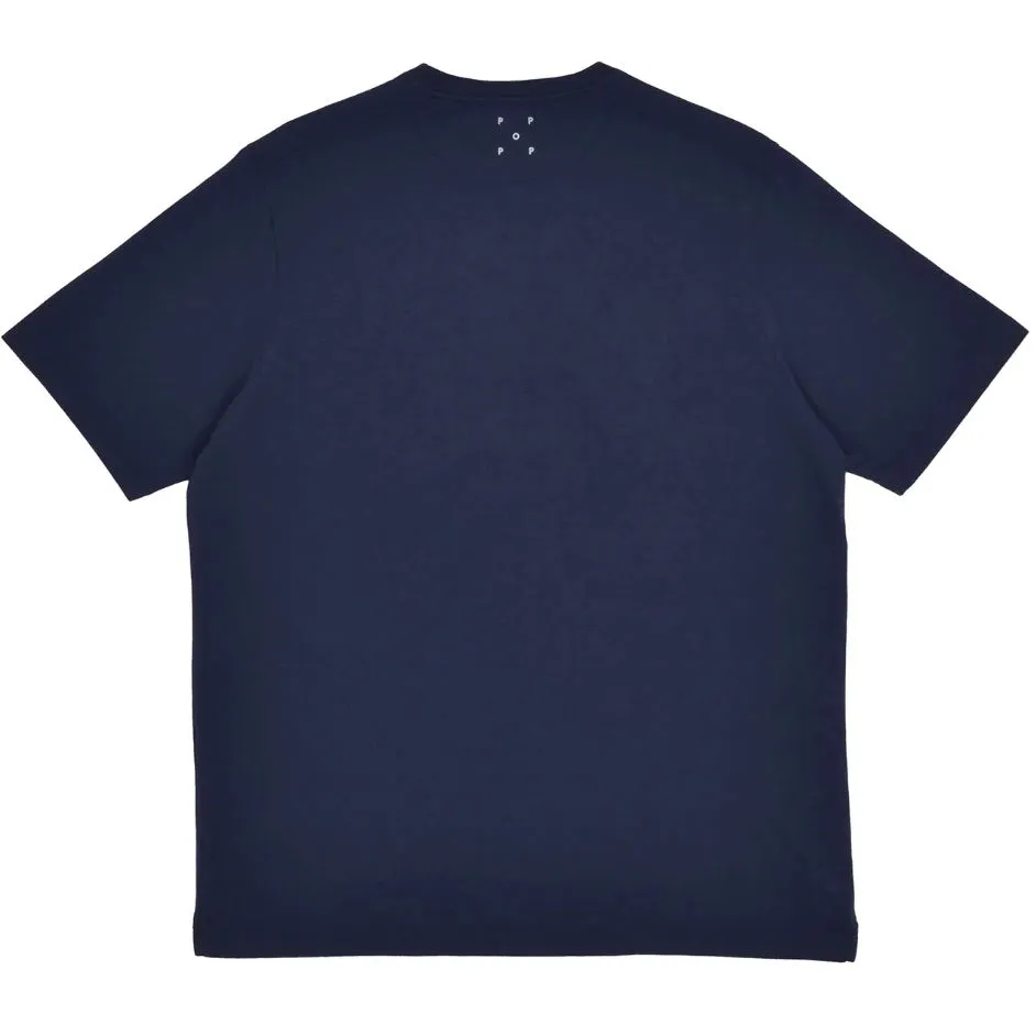 arch t-shirt navy fired brick