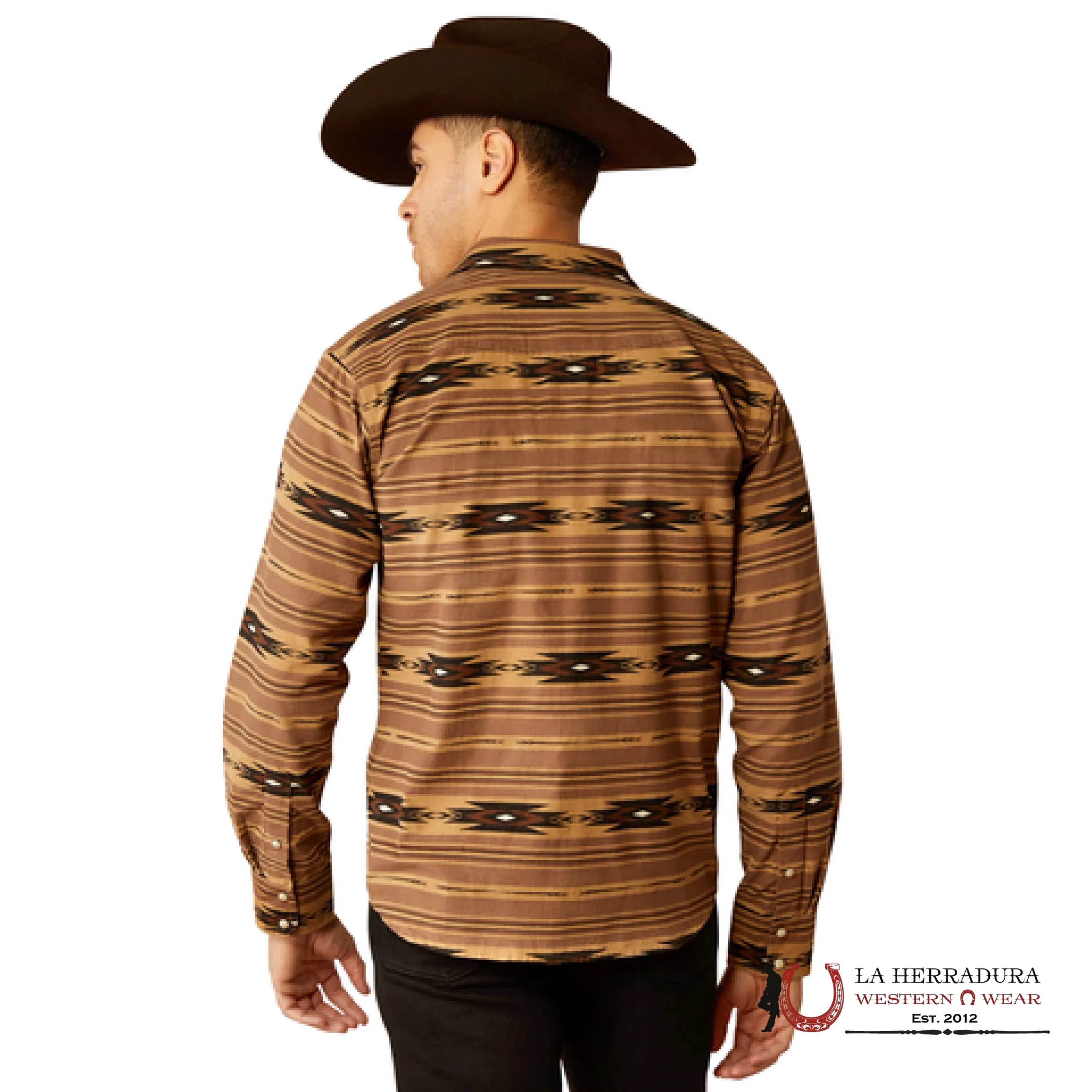 Ariat Hobart Retro Pine Bark Long Sleeve- 3874