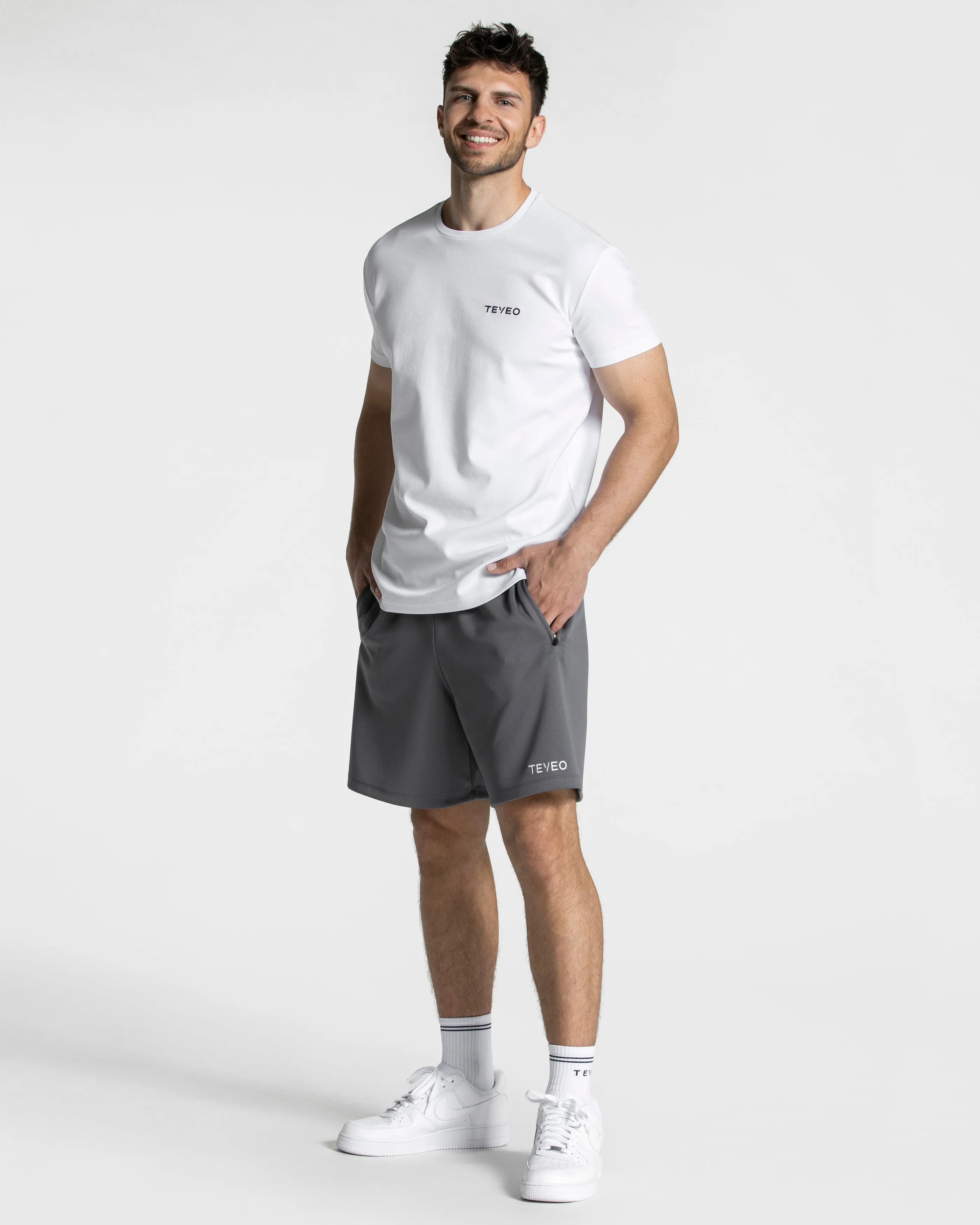Arrival Fitted T-Shirt "Weiß"