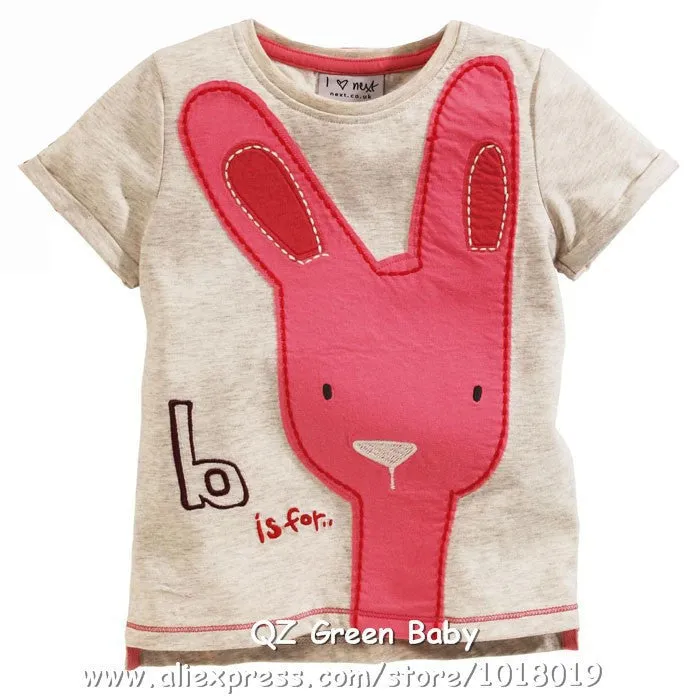 Baby Girls T-Shirts Clothing Children Toddler Kids Clothes Short Tees t Shirts Girls Summer