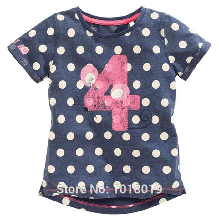 Baby Girls T-Shirts Clothing Children Toddler Kids Clothes Short Tees t Shirts Girls Summer