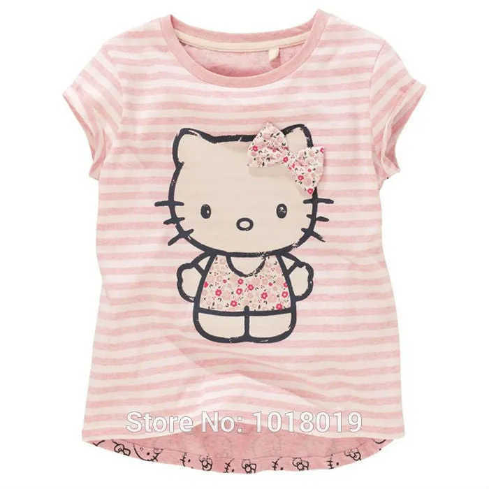 Baby Girls T-Shirts Clothing Children Toddler Kids Clothes Short Tees t Shirts Girls Summer