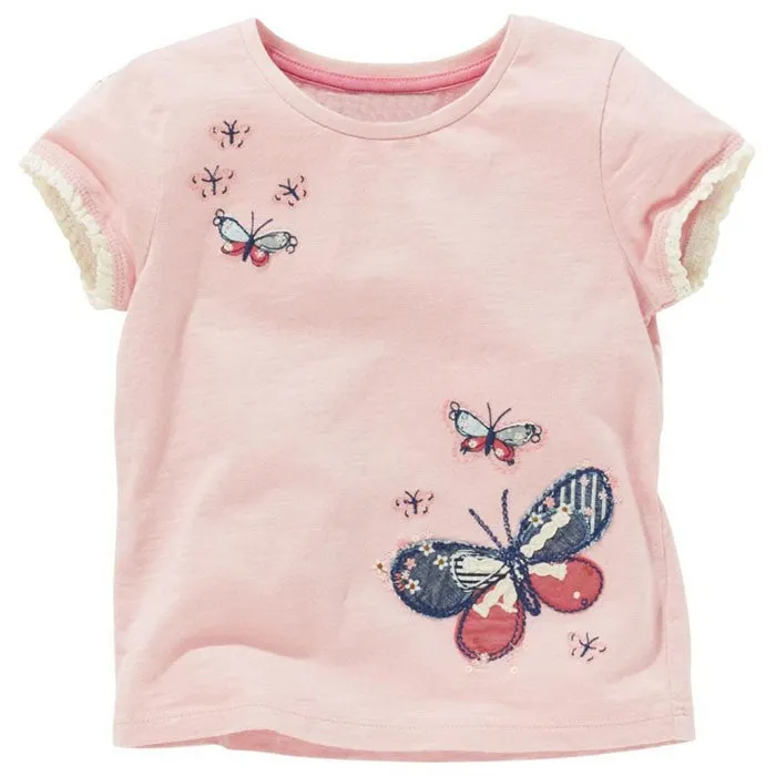 Baby Girls T-Shirts Clothing Children Toddler Kids Clothes Short Tees t Shirts Girls Summer