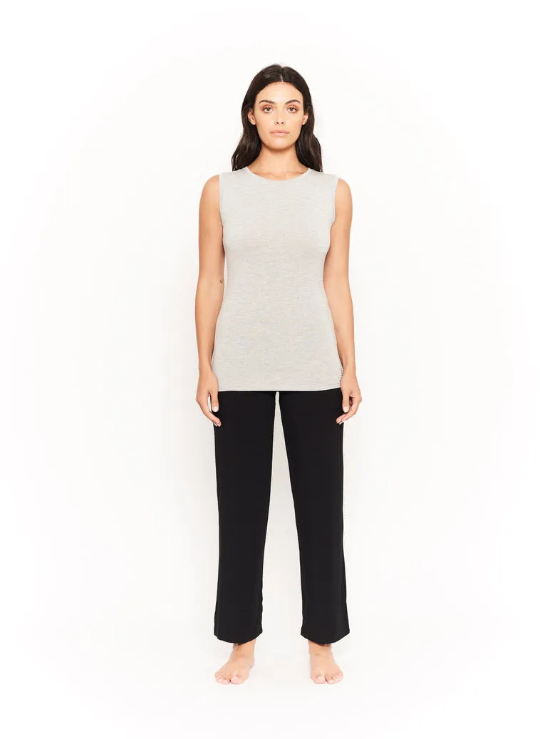 Bamboo Tank Top - Grey Marle