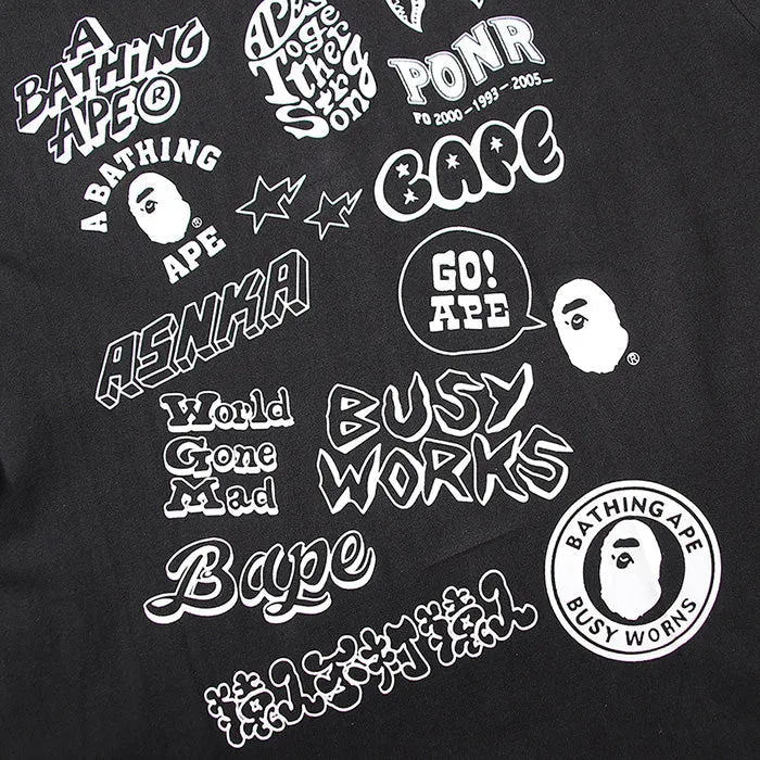 BAPE Bicolor BAPE Graffiti Tee