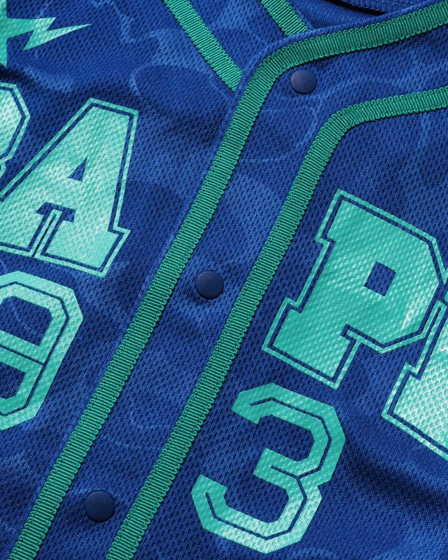 BAPE Layered Baseball Shirt
