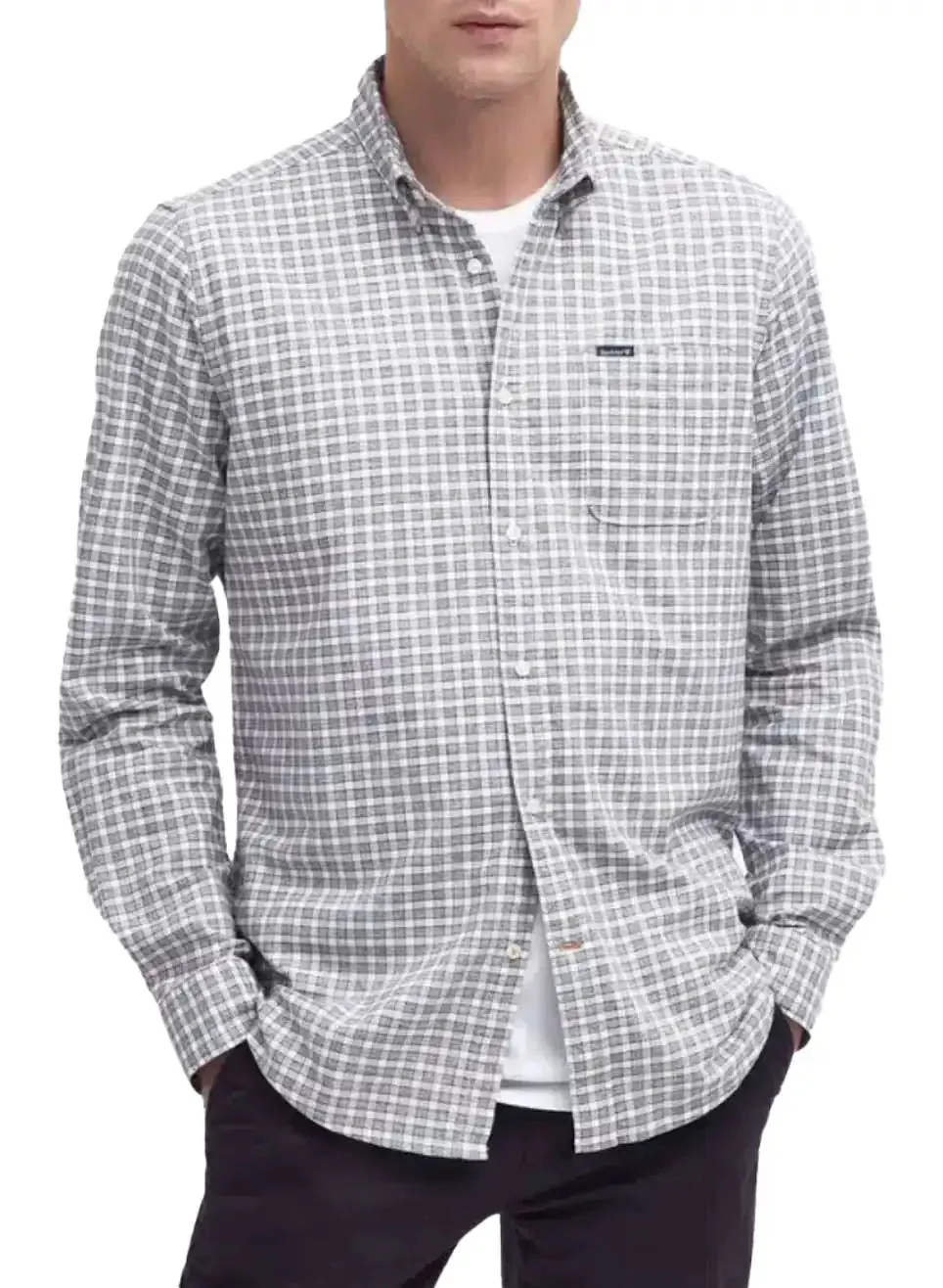 Barbour Mens Banner Tailored Shirt Chambray