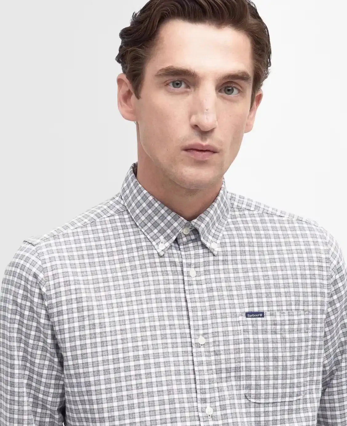 Barbour Mens Banner Tailored Shirt Chambray