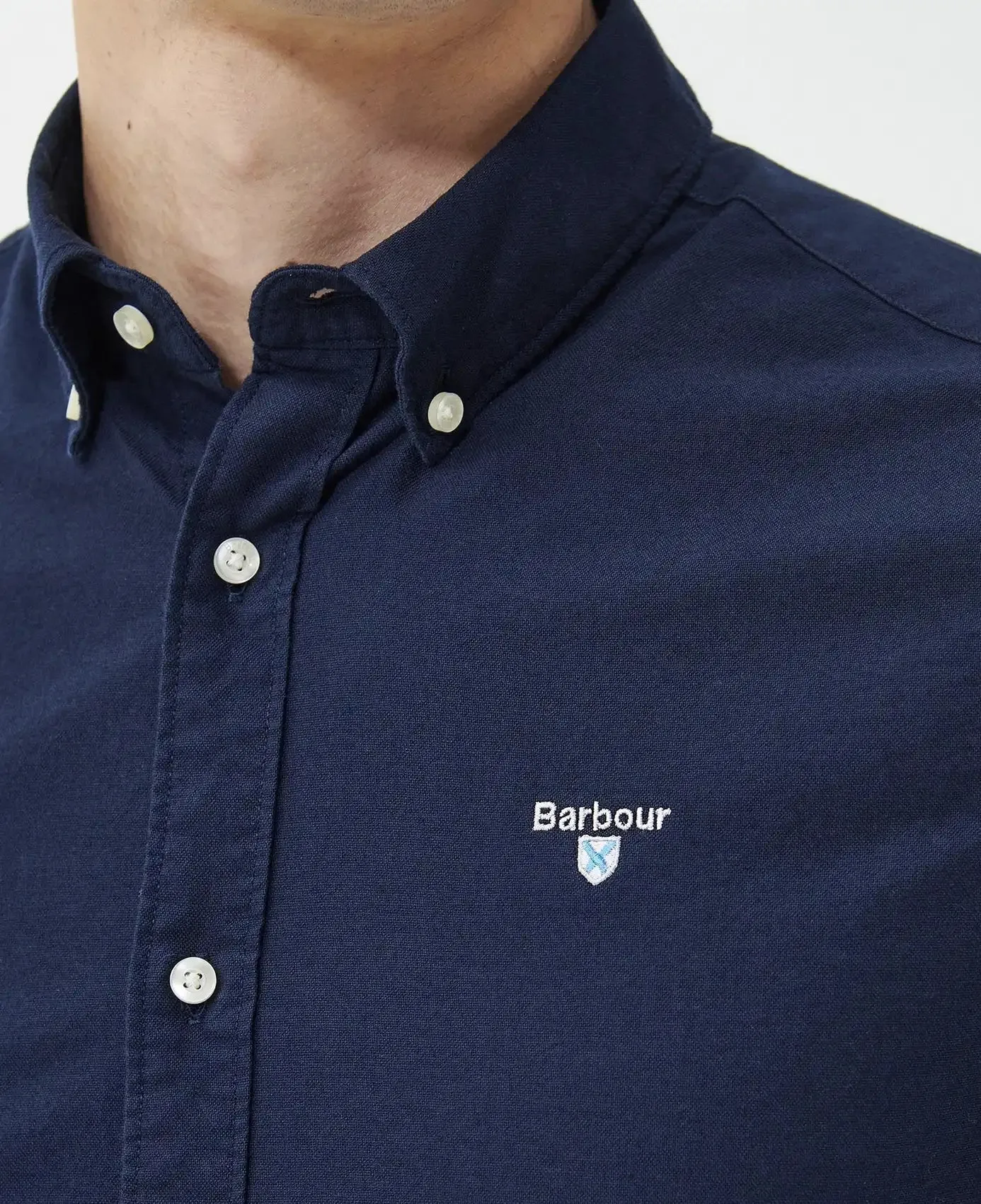 Barbour Men's Oxtown Tailored Shirt Classic Navy