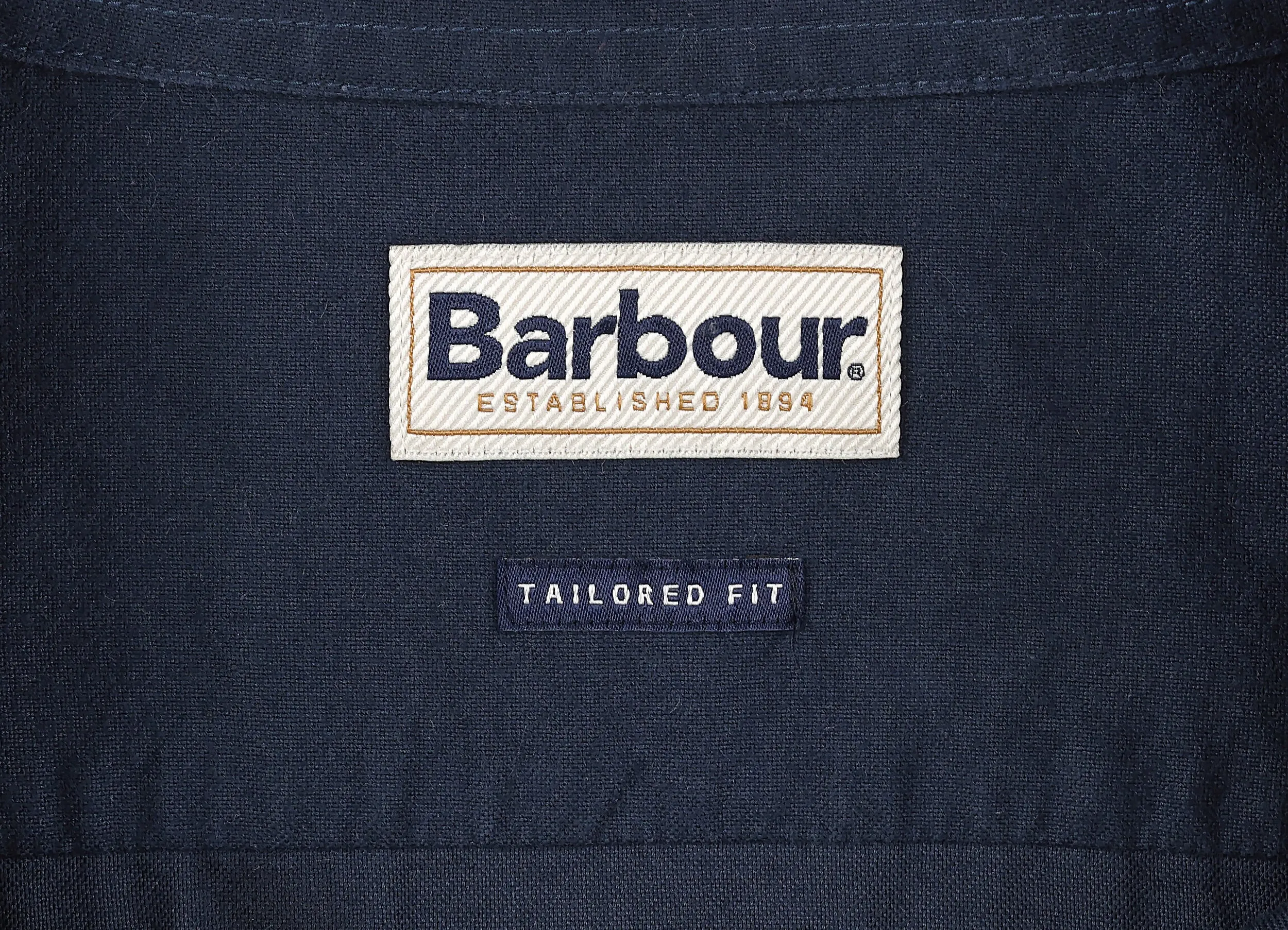 Barbour Stapleton Stanley Tailored Fit Shirt - Blue - XL