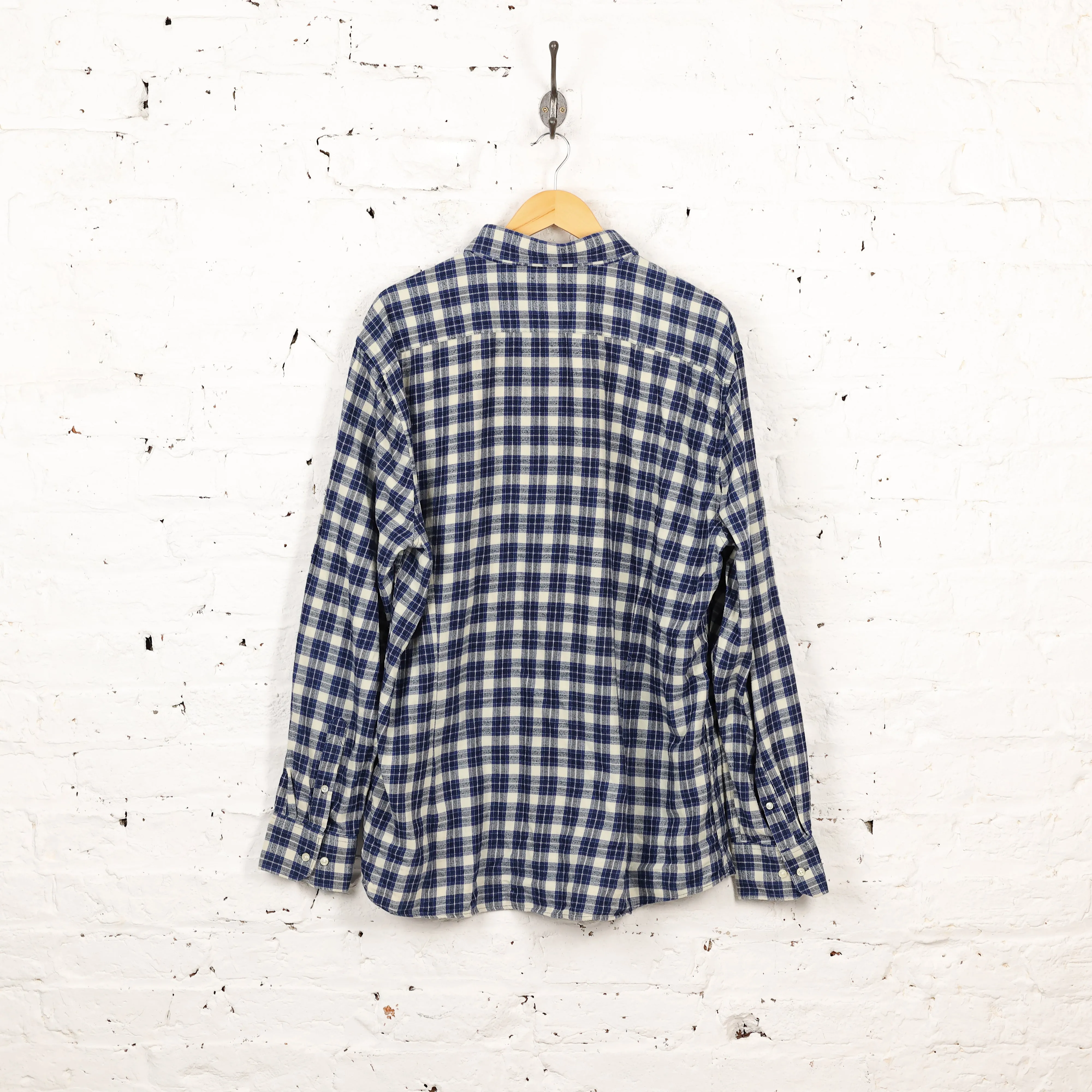 Barbour Theo Check Shirt - Blue - XL