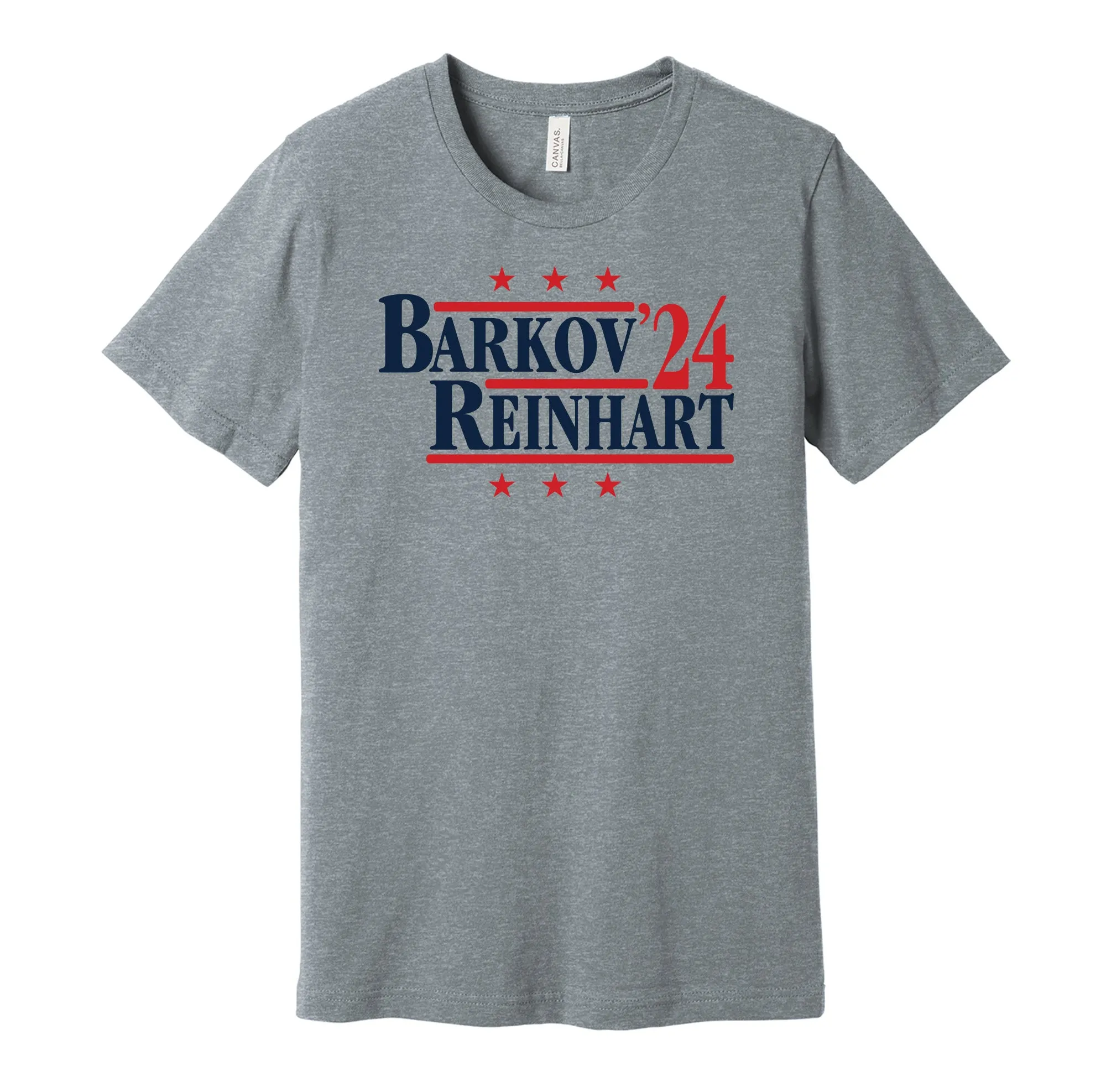 Barkov & Reinhart '24 - Florida Political Campaign Parody T-Shirt - Hyper Than Hype Shirts