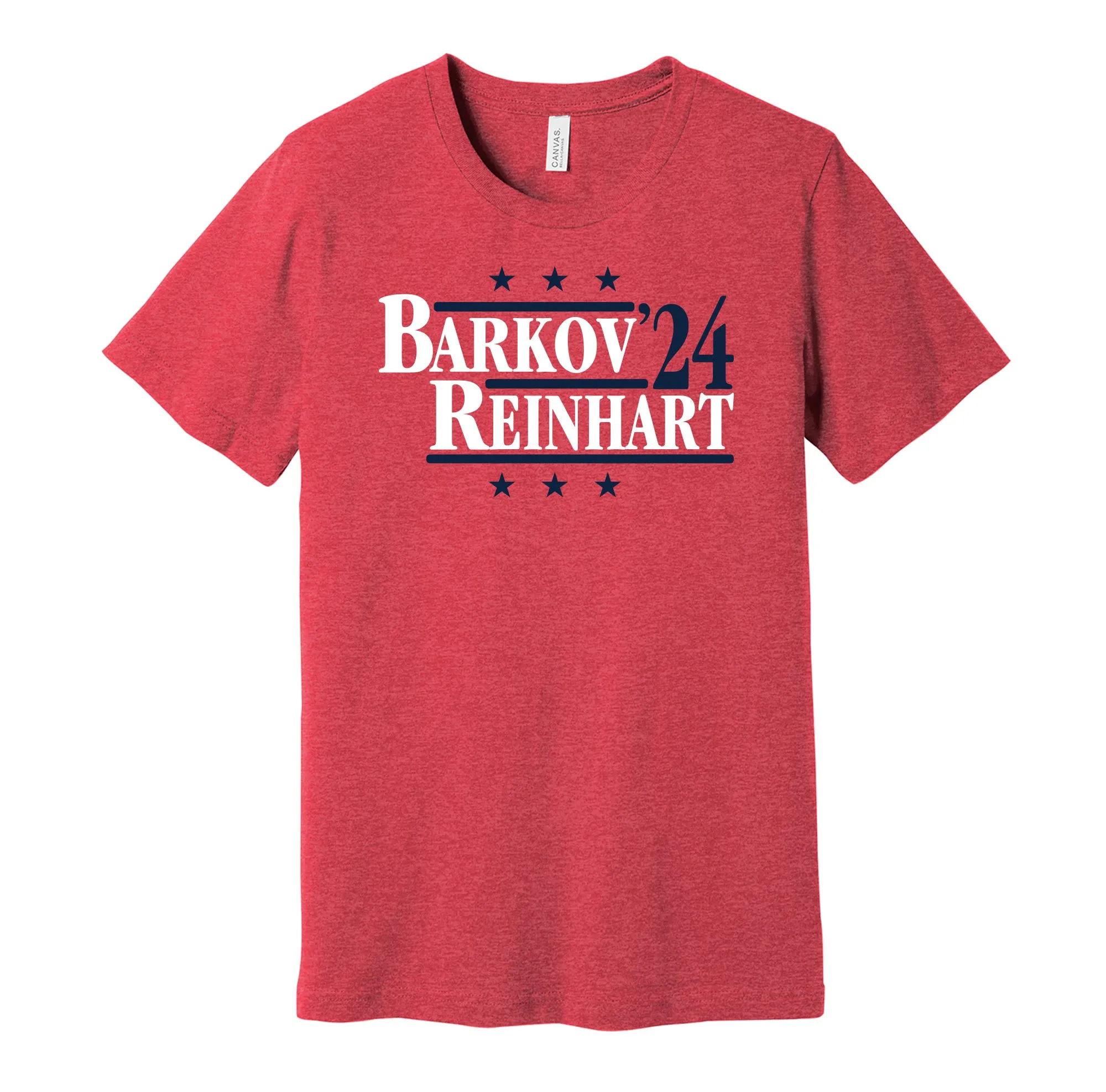Barkov & Reinhart '24 - Florida Political Campaign Parody T-Shirt - Hyper Than Hype Shirts