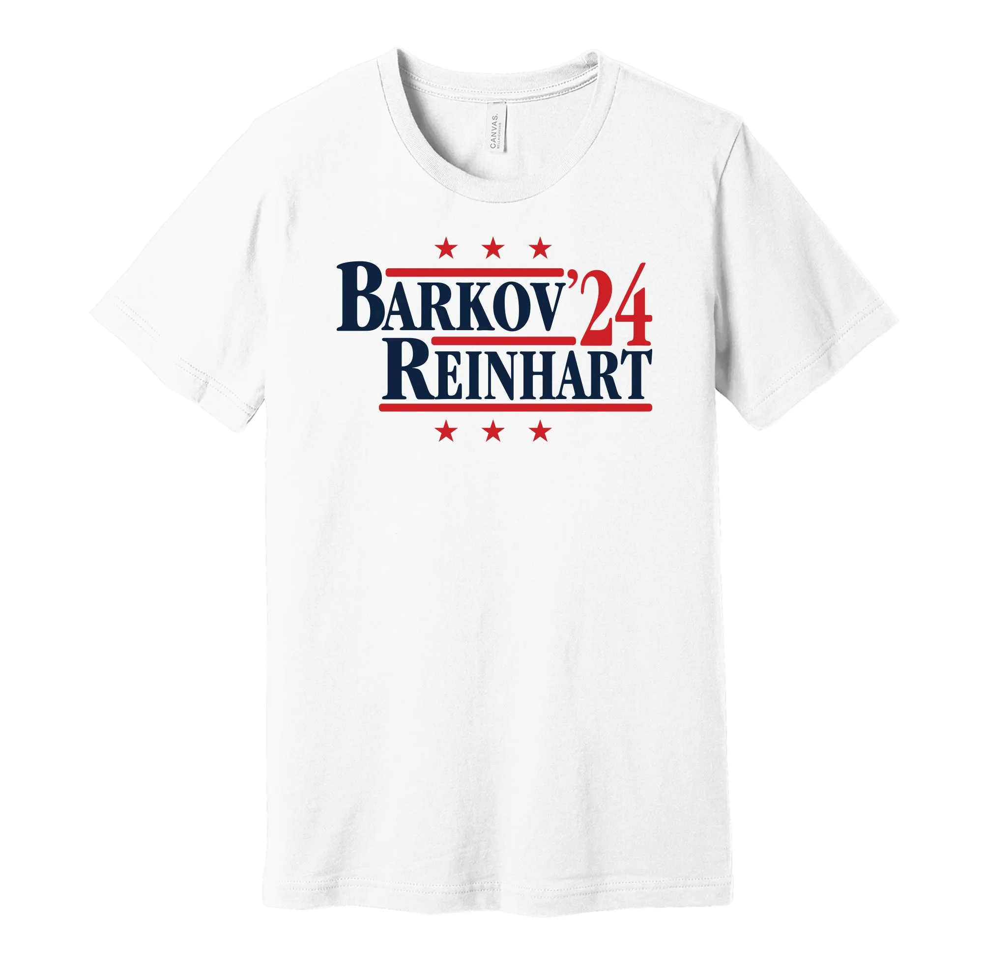 Barkov & Reinhart '24 - Florida Political Campaign Parody T-Shirt - Hyper Than Hype Shirts