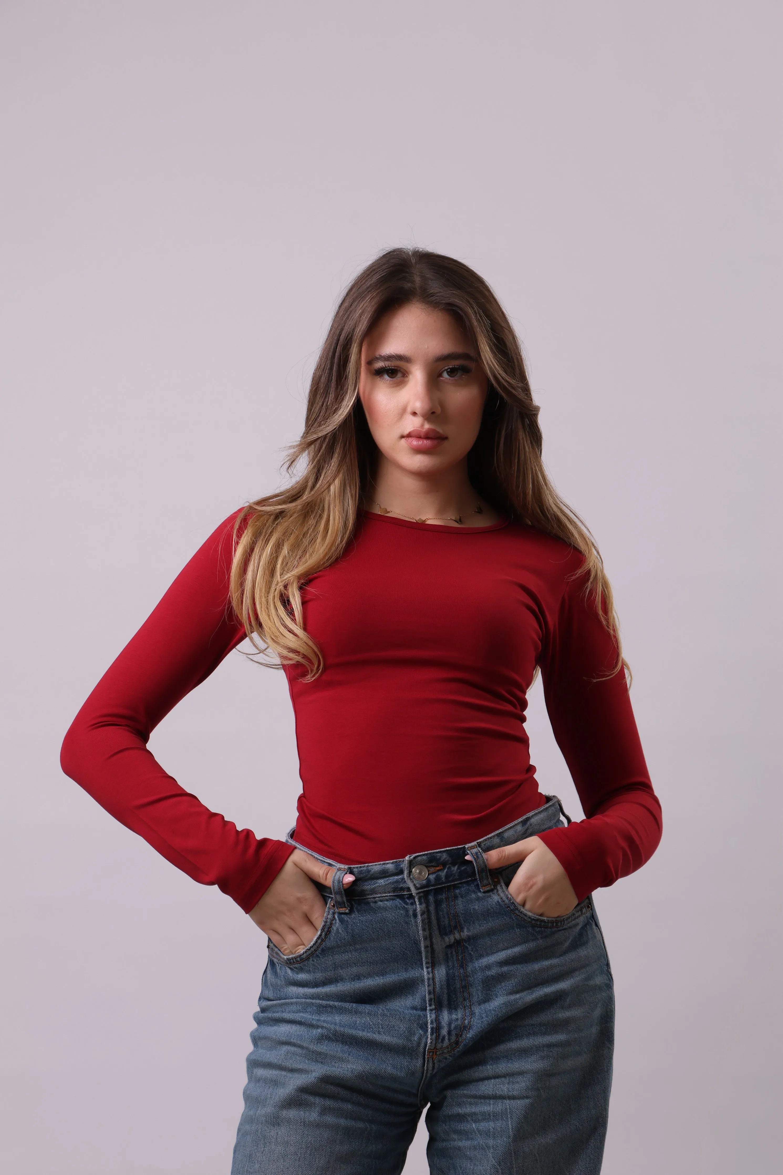 Basic long sleeve shirt