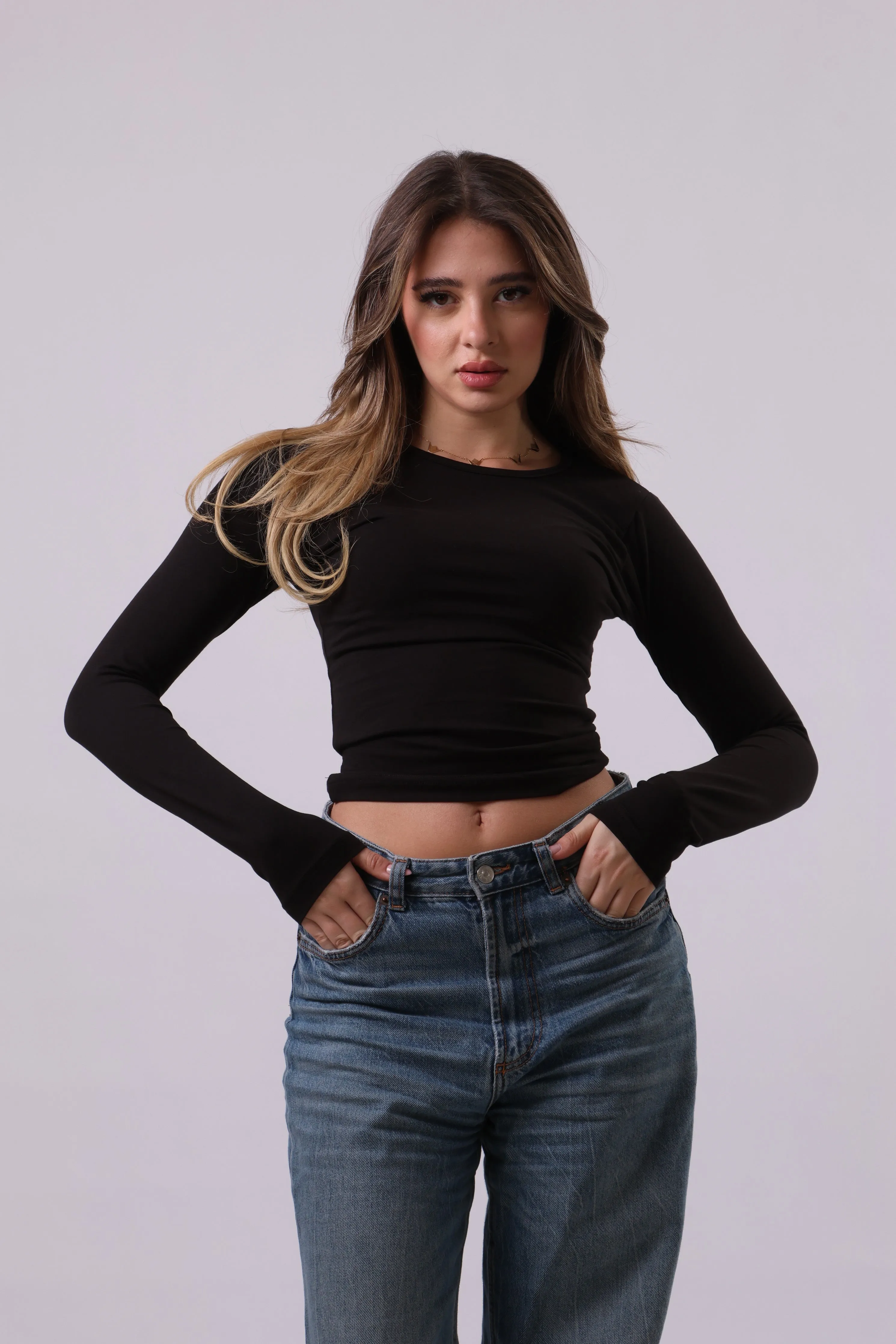 Basic long sleeve shirt