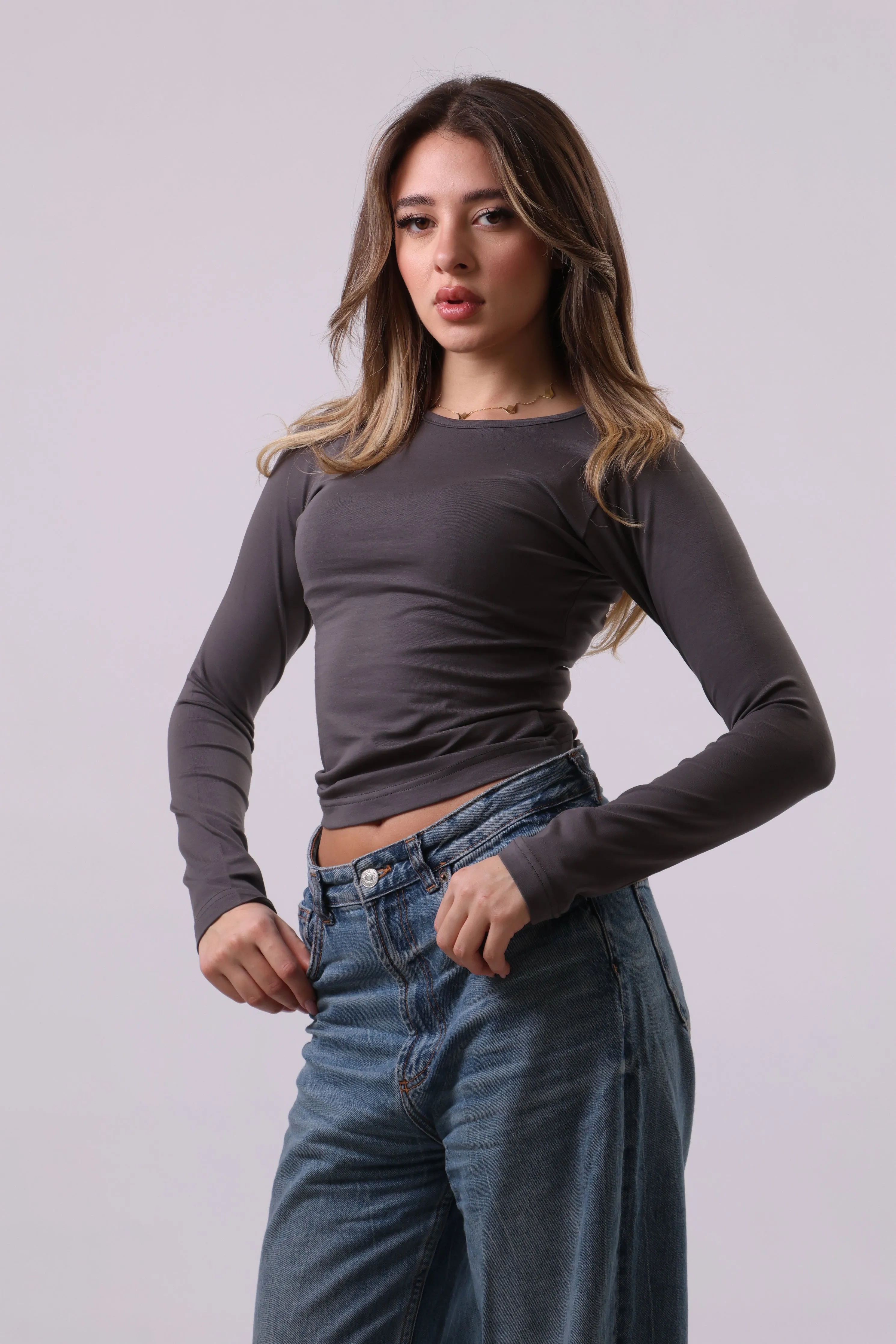 Basic long sleeve shirt