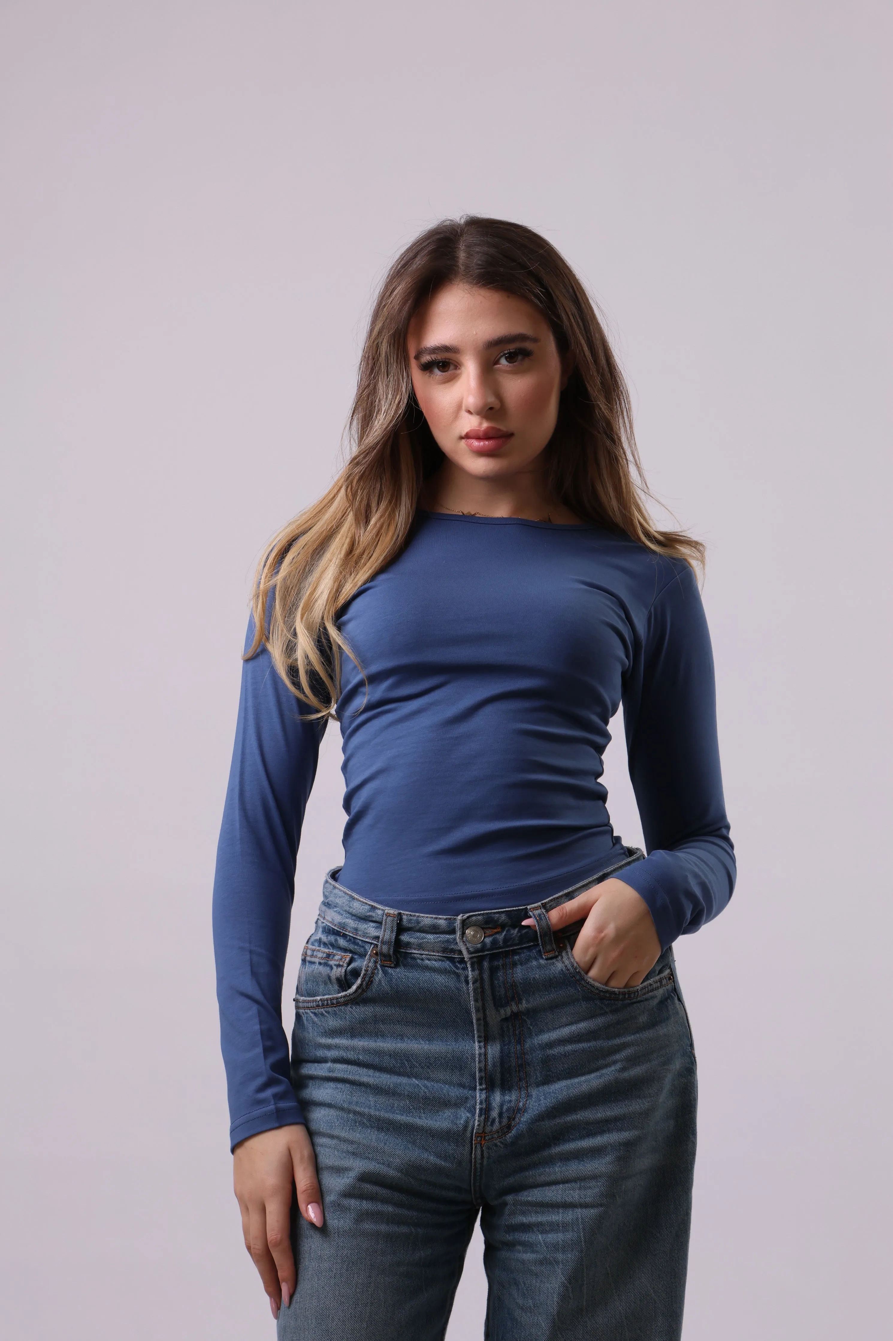Basic long sleeve shirt