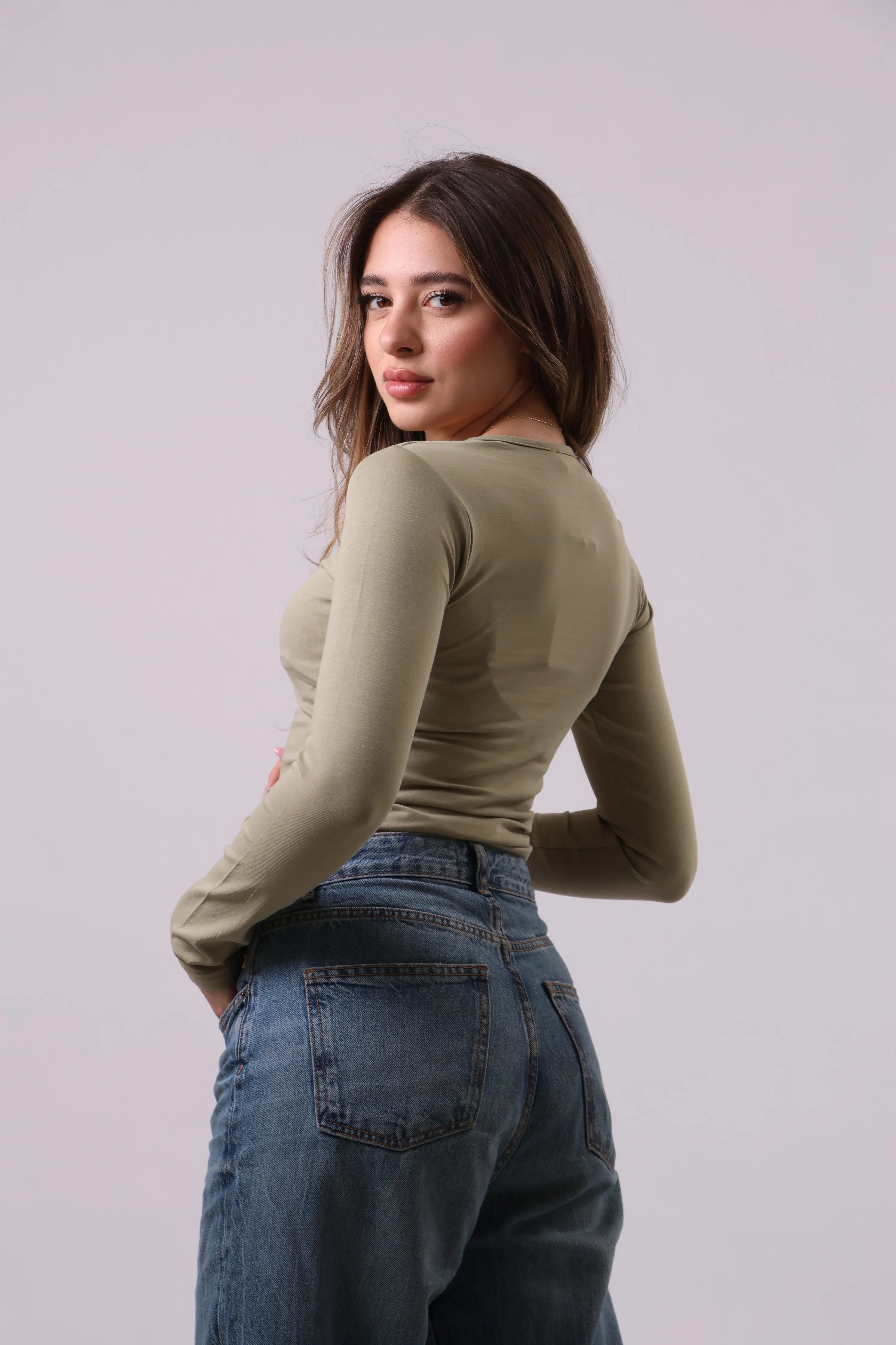Basic long sleeve shirt