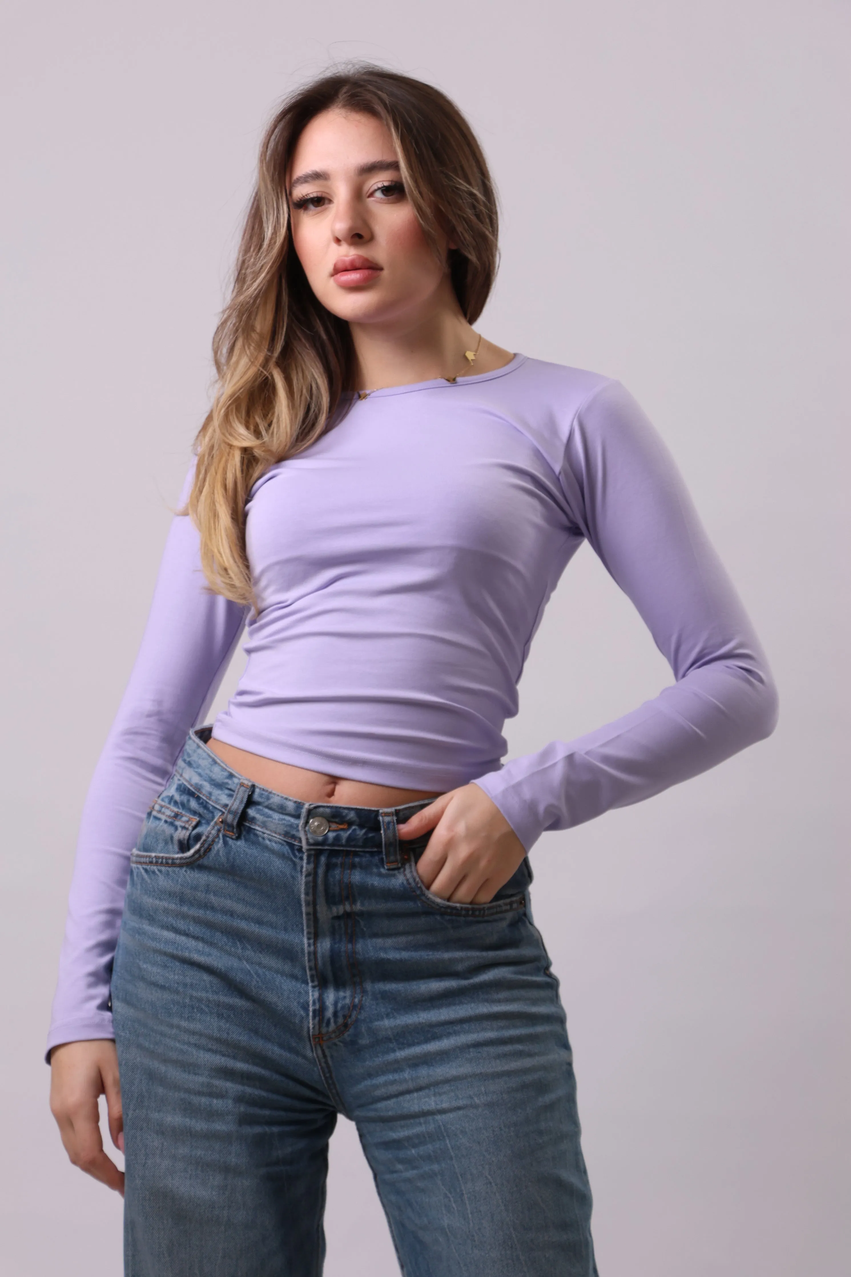 Basic long sleeve shirt