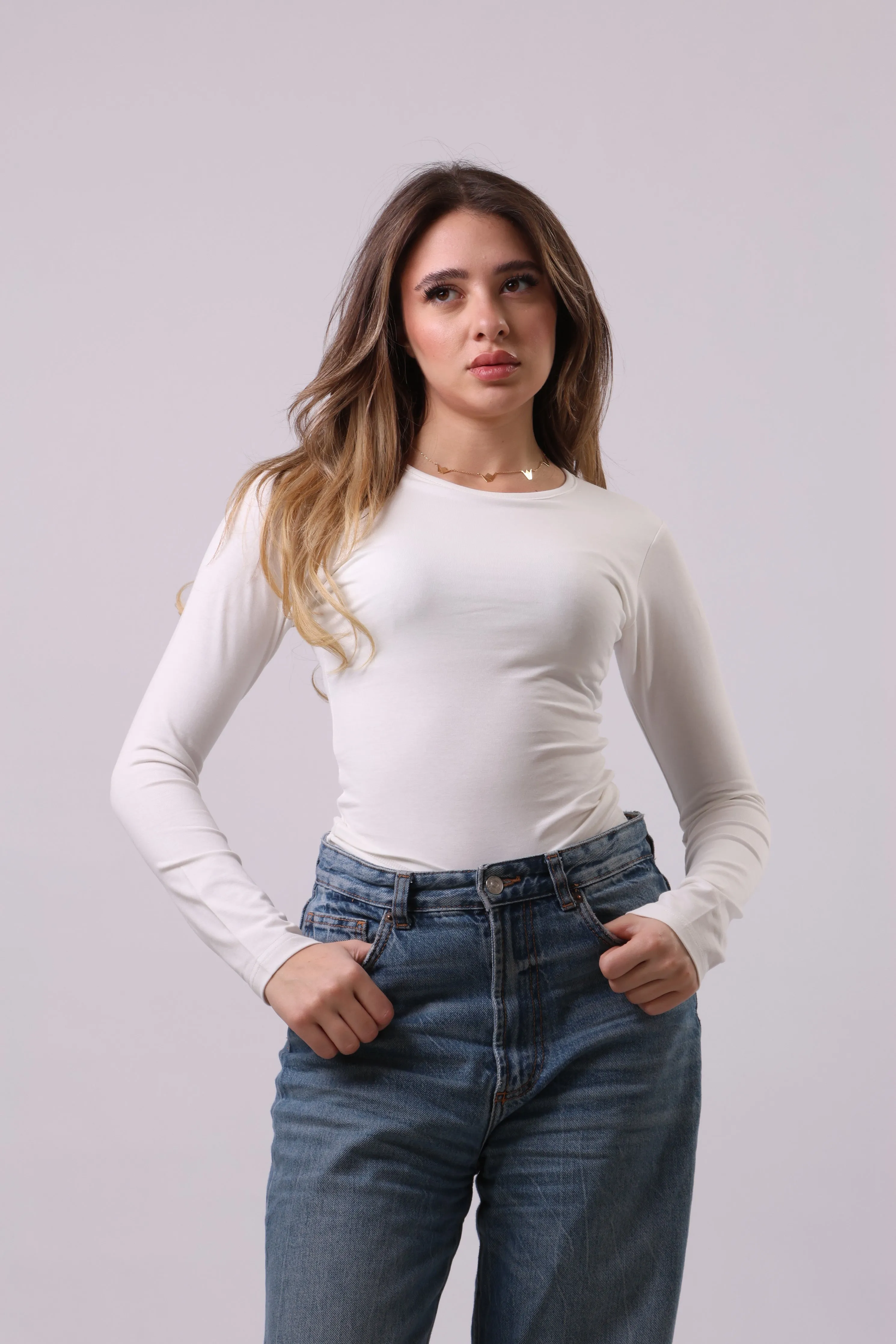 Basic long sleeve shirt
