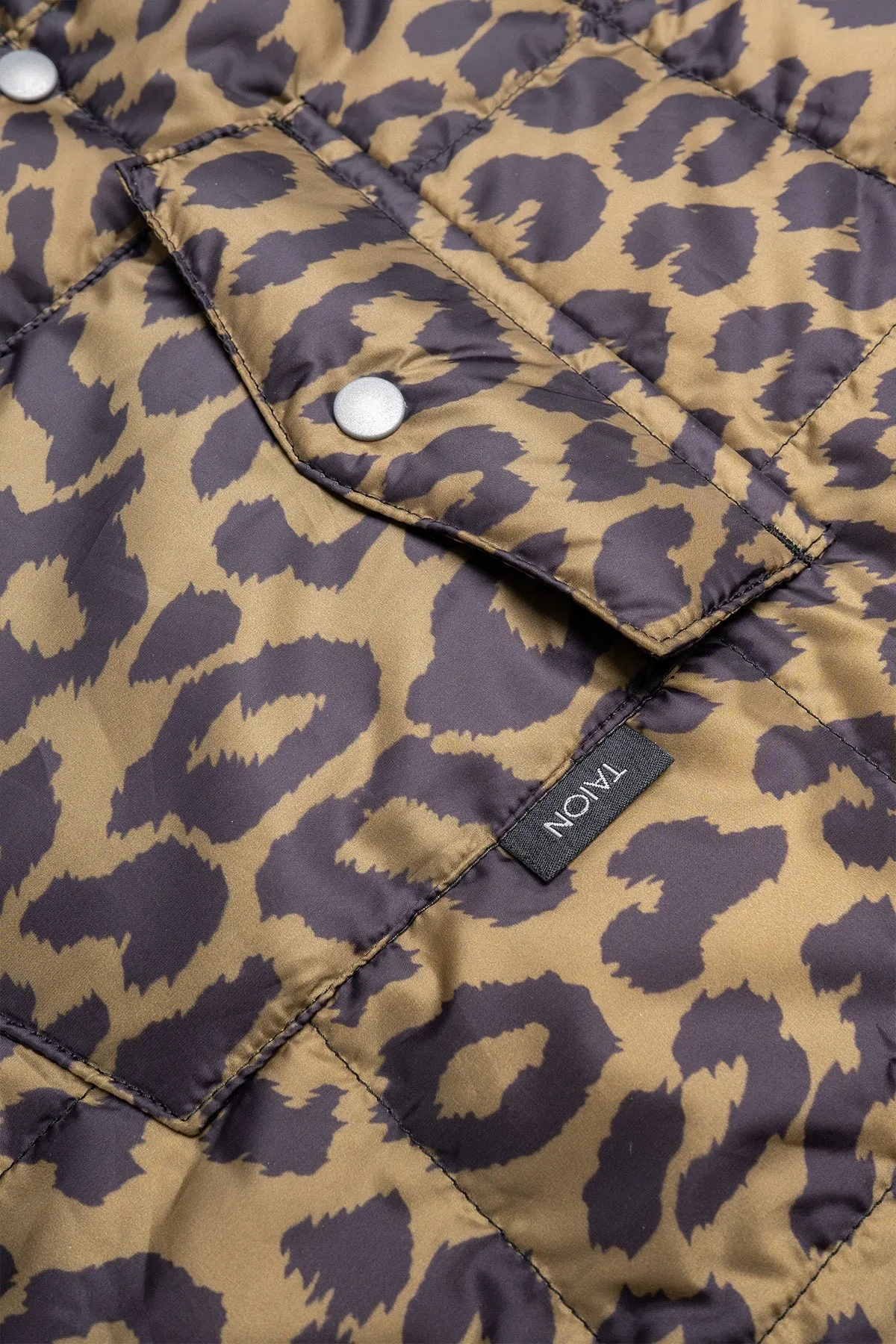 Basic W-Pocket Down - Leopard