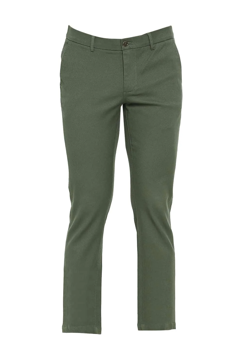 Basics Tapered Fit Stretch Trousers