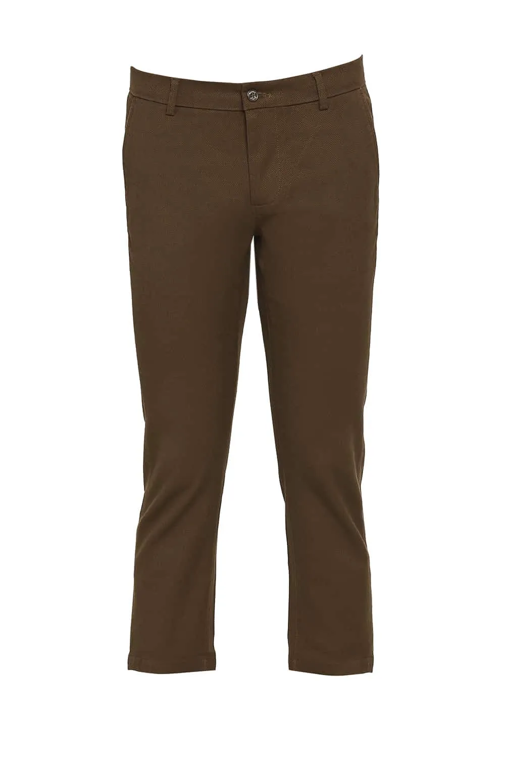 Basics Tapered Fit Stretch Trousers