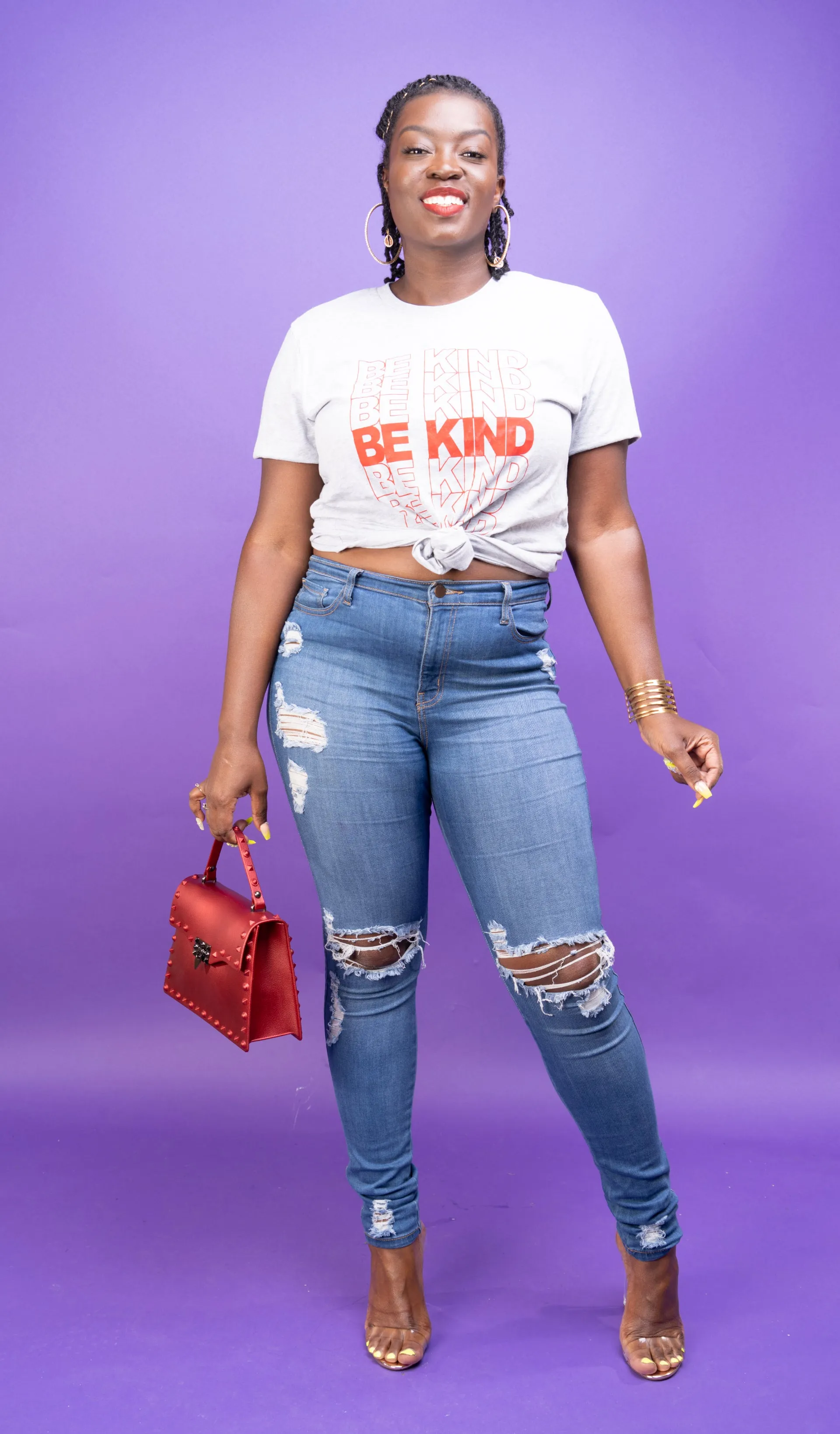 Be Kind T-shirt(Grey)