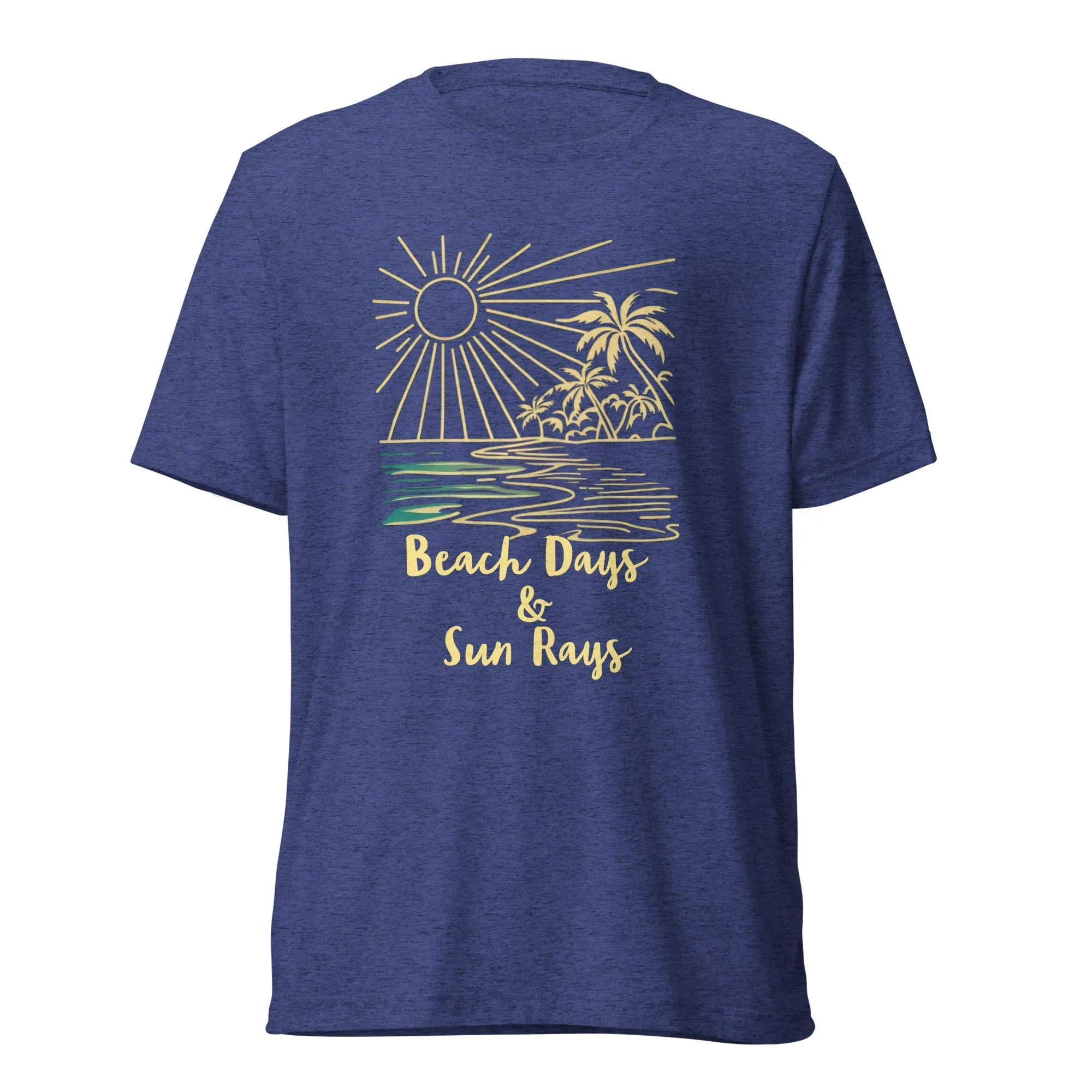 Beach Days & Sun Rays Unisex Tri-blend T-shirt