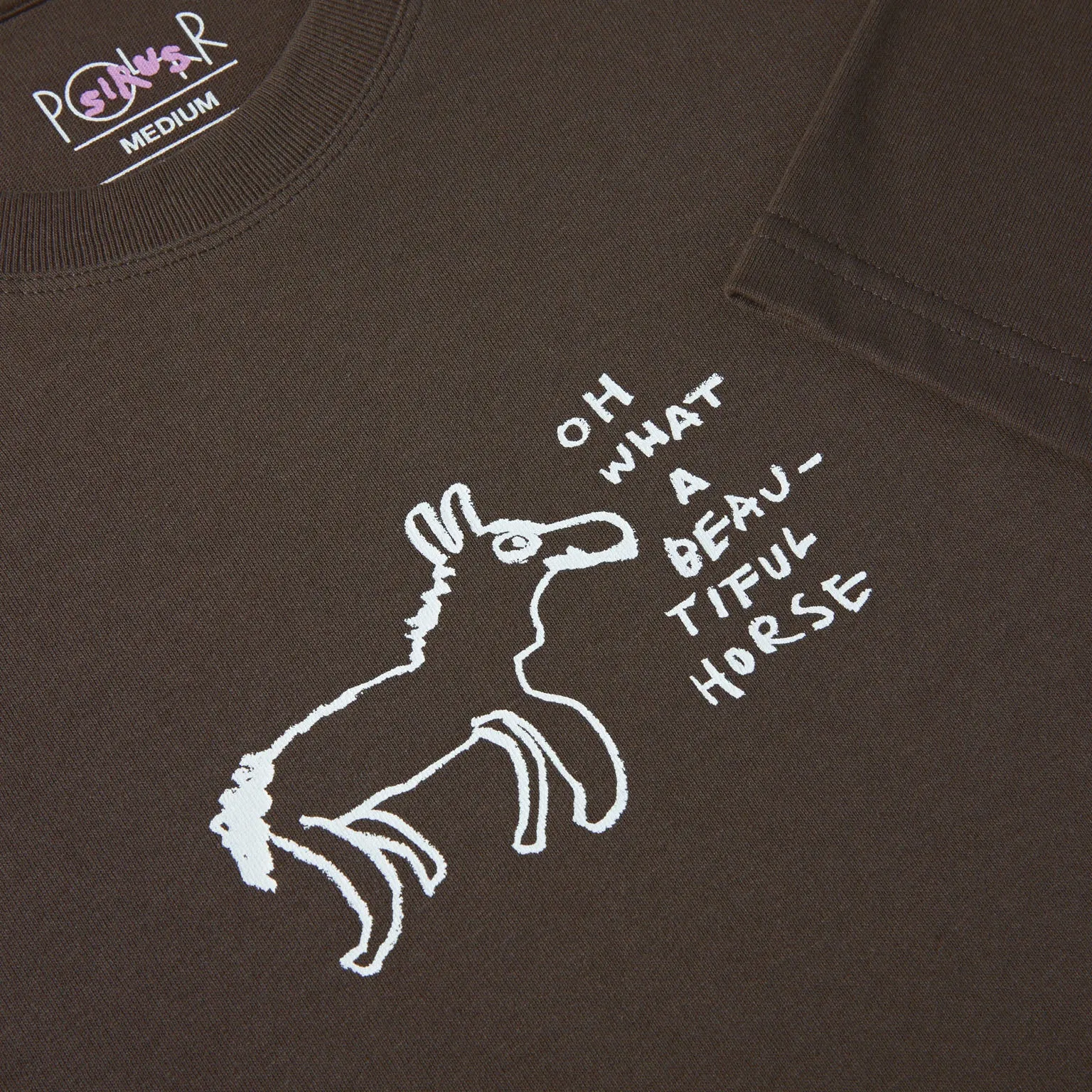 Beautiful Horses Tee Chocolate