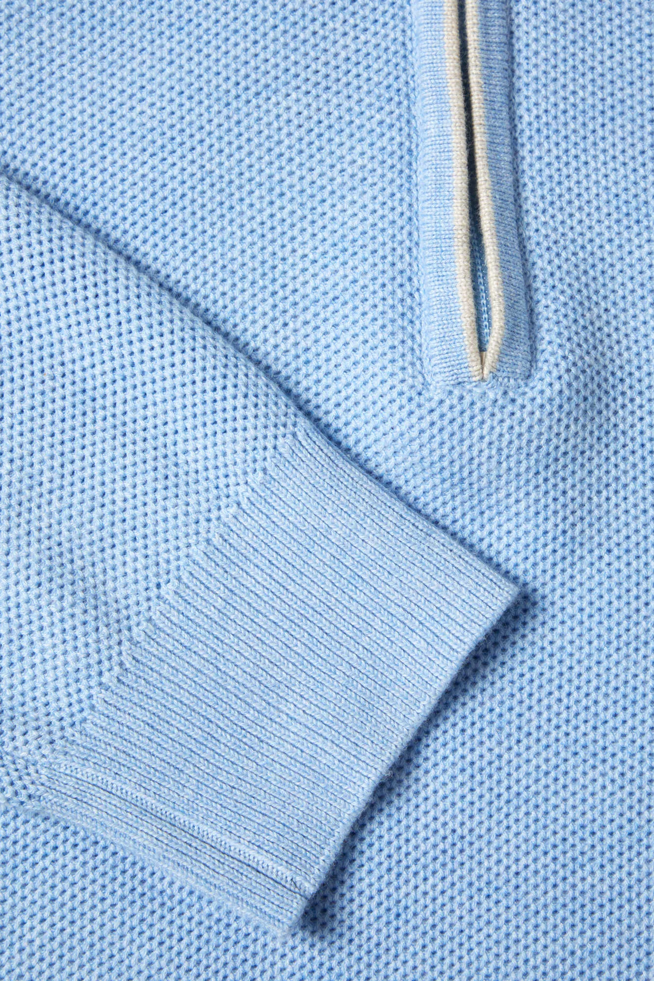 Benetti Dawson Qtr Zip Knit Cotton Sweater