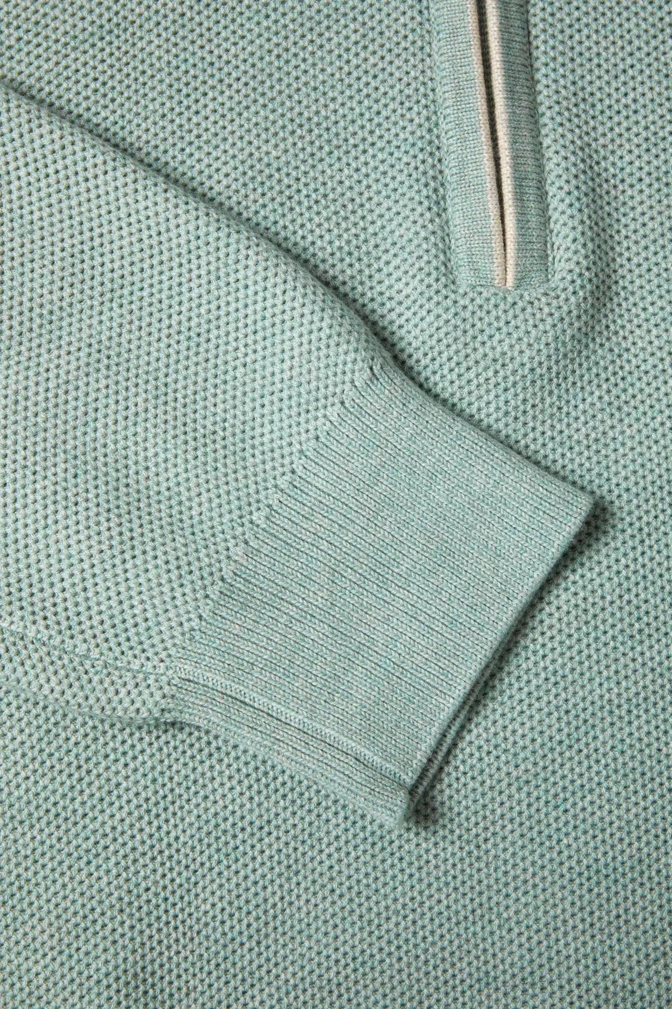 Benetti Dawson Qtr Zip Knit Cotton Sweater